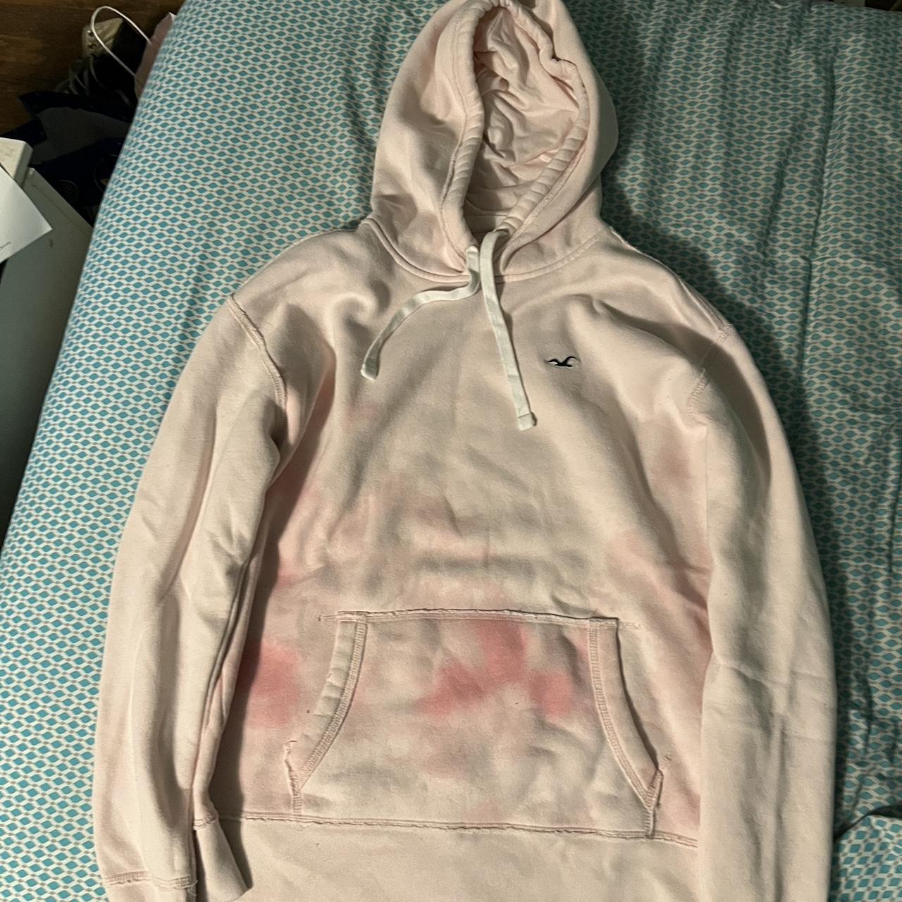 Hollister hoodie tie on sale dye