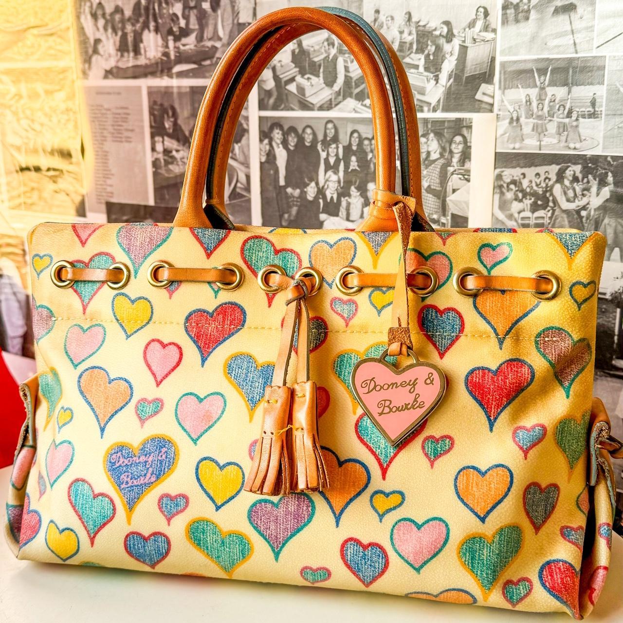 Dooney and cheap bourke heart bag