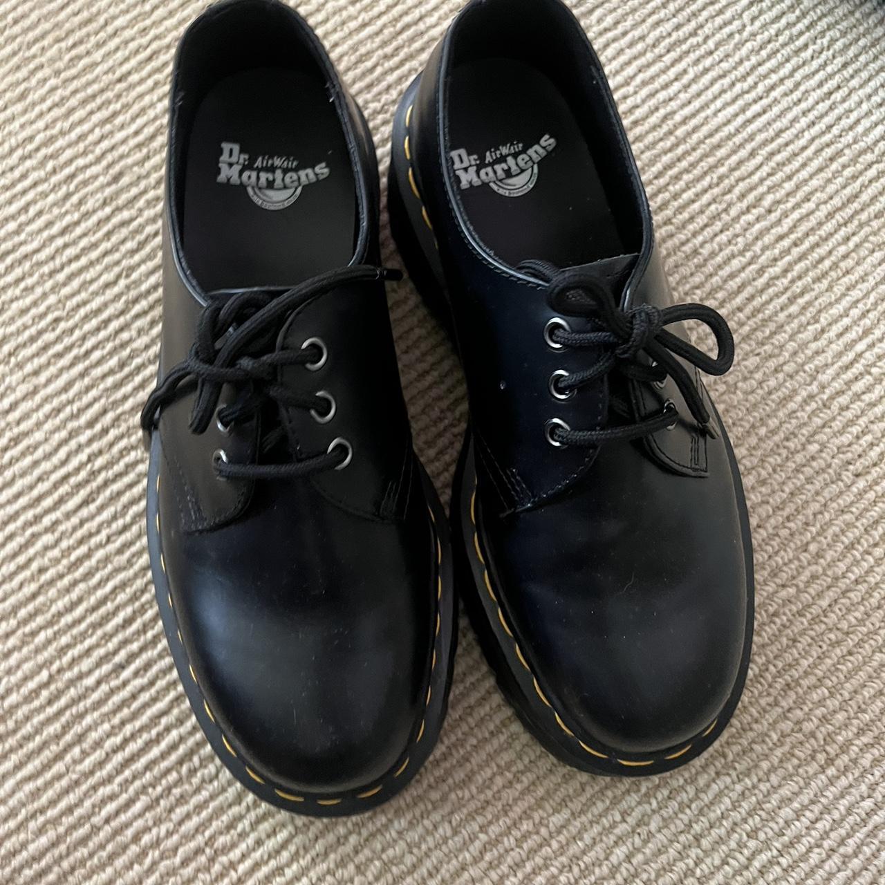 low top 2 inch platform Doc Martens. perfect for... - Depop