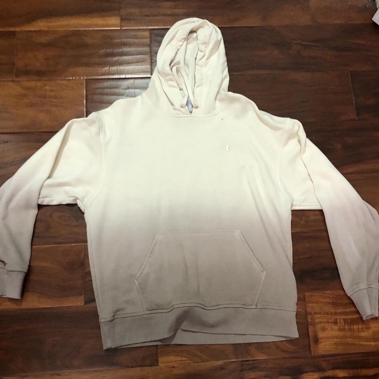 Champion hoodie cream online color