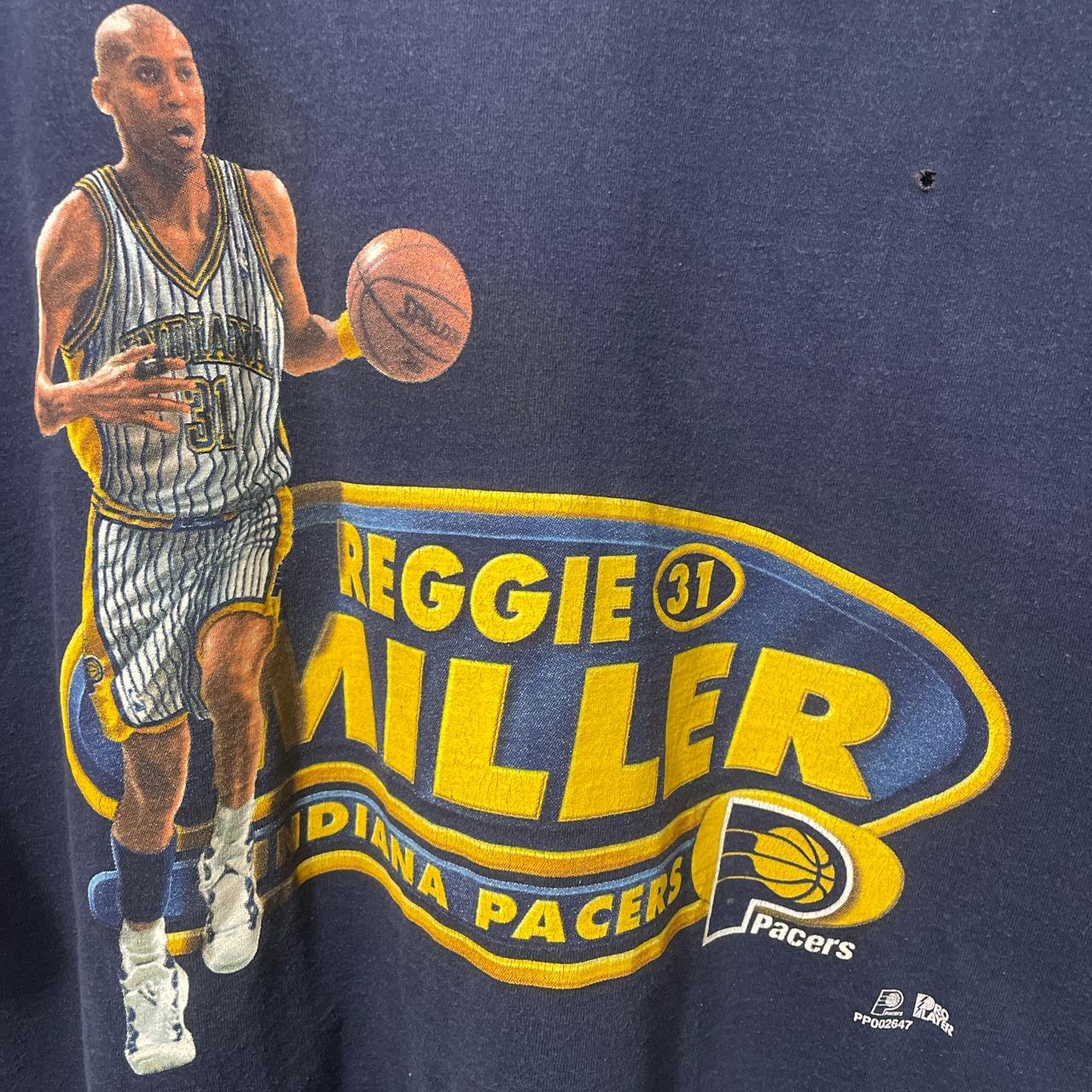 Vintage Reggie Miller Pro Player shirt good... - Depop