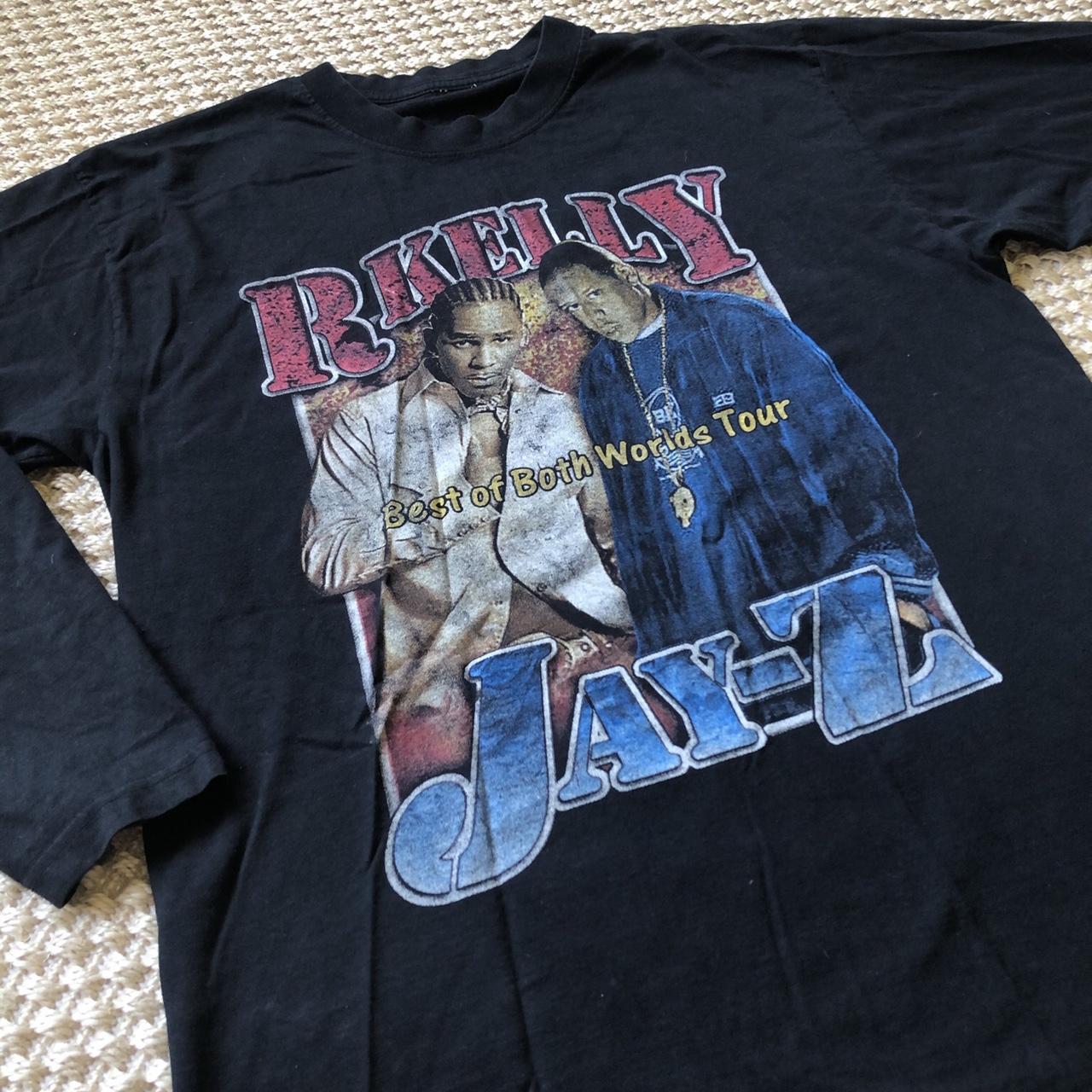 2004 Best of Both Worlds Tour - Jay Z x R Kelly RAP Shirt - M