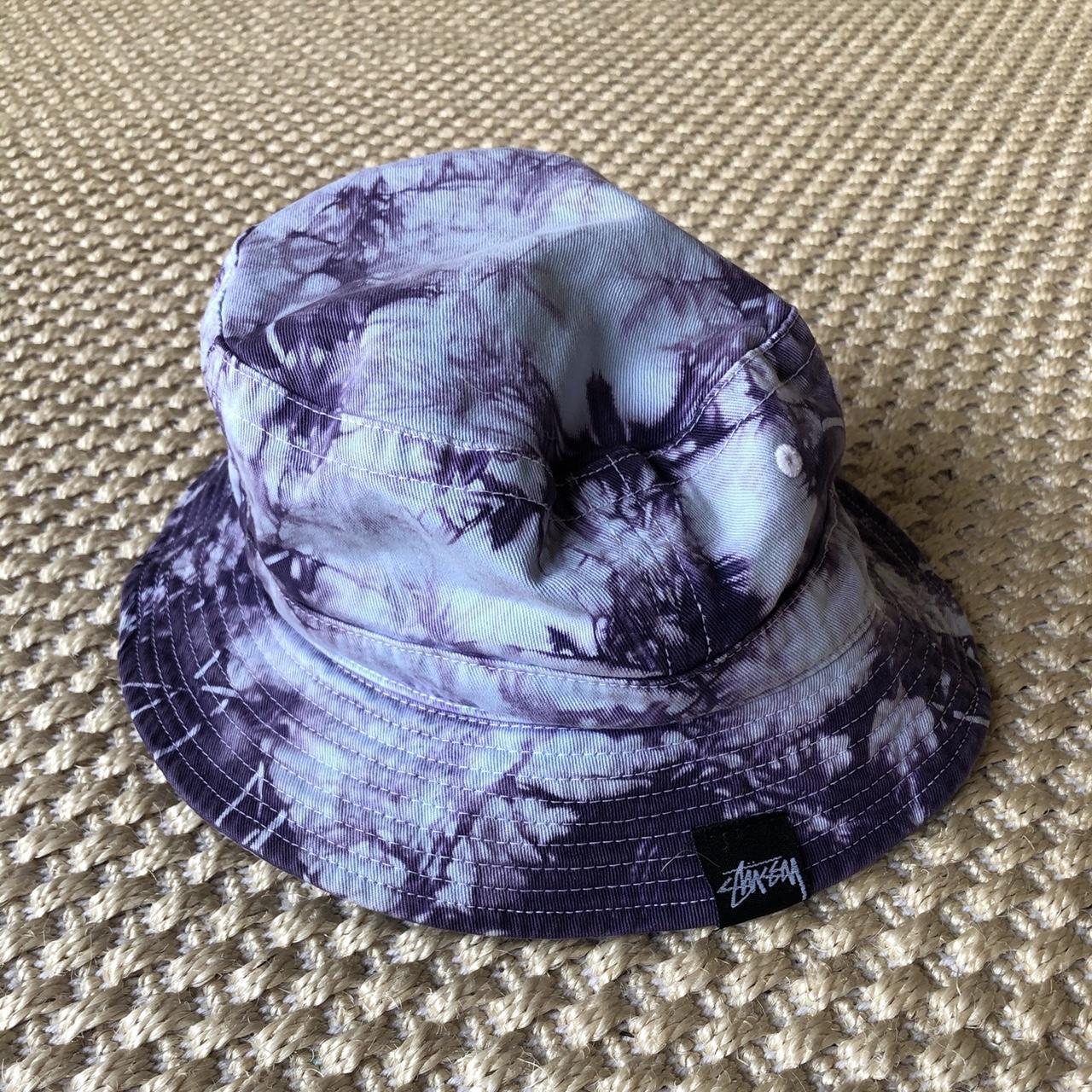 Stussy tie cheap dye bucket hat