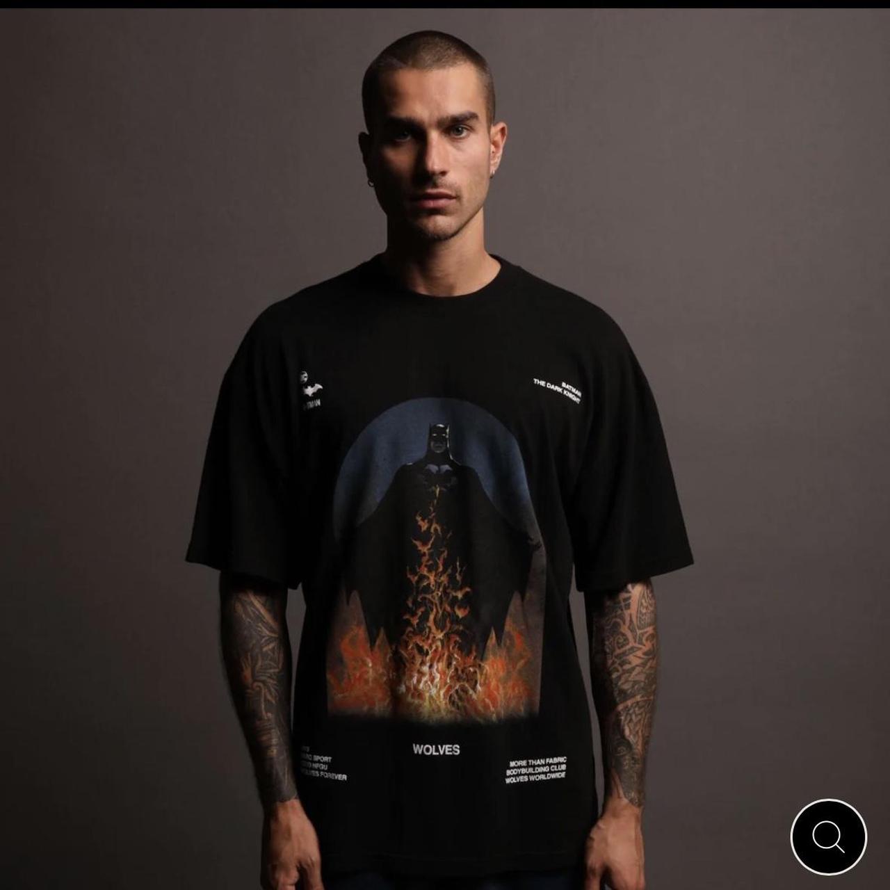 DARC SPORT X BATMAN X BANE “RISE AGAIN” SHIRT | Depop
