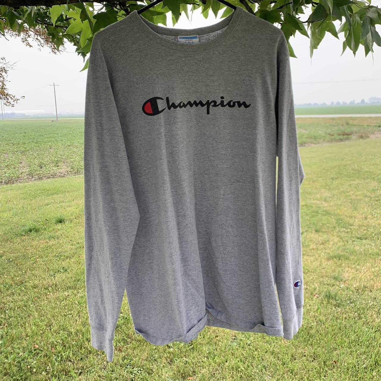 Men's Champion Long Sleeve Shirt