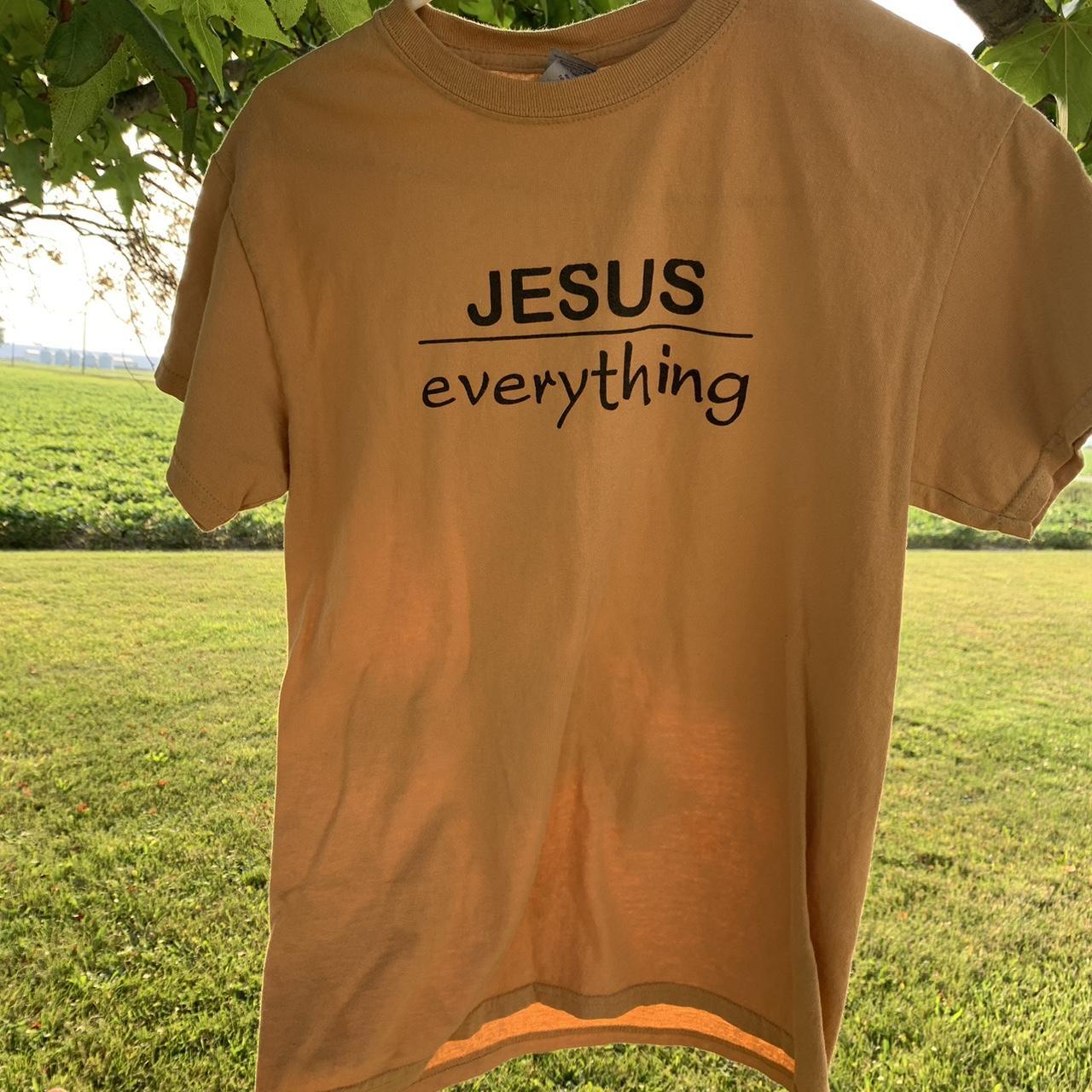 jesus over everything shirt