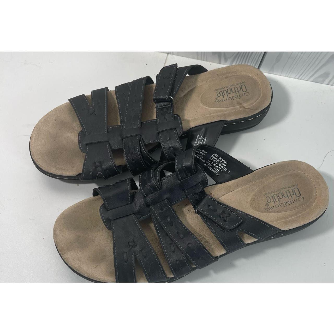 Croft and barrow hot sale ortholite womens sandals