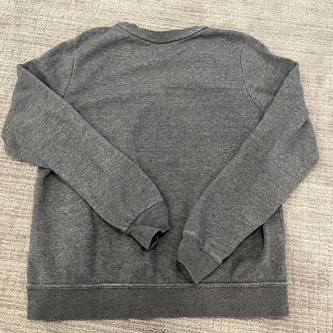 dark gray nike crew neck women’s size... - Depop