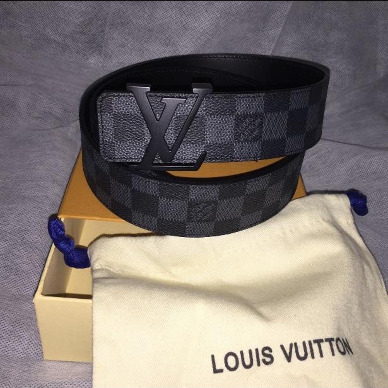 Black Graphite Belt Available sizes: 40 - Depop