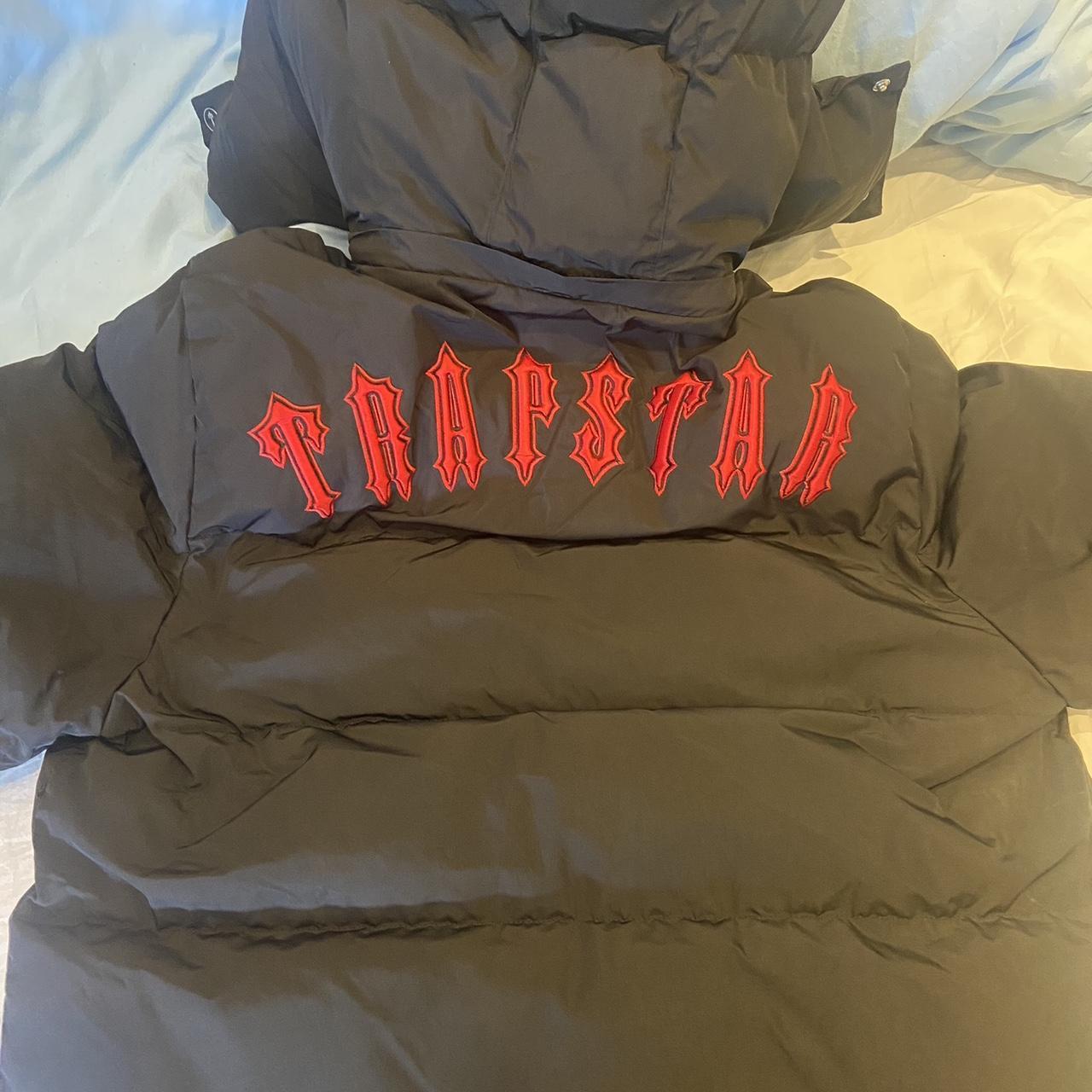 Infared Trapstar Irongate Detachable Hood coat. - Depop