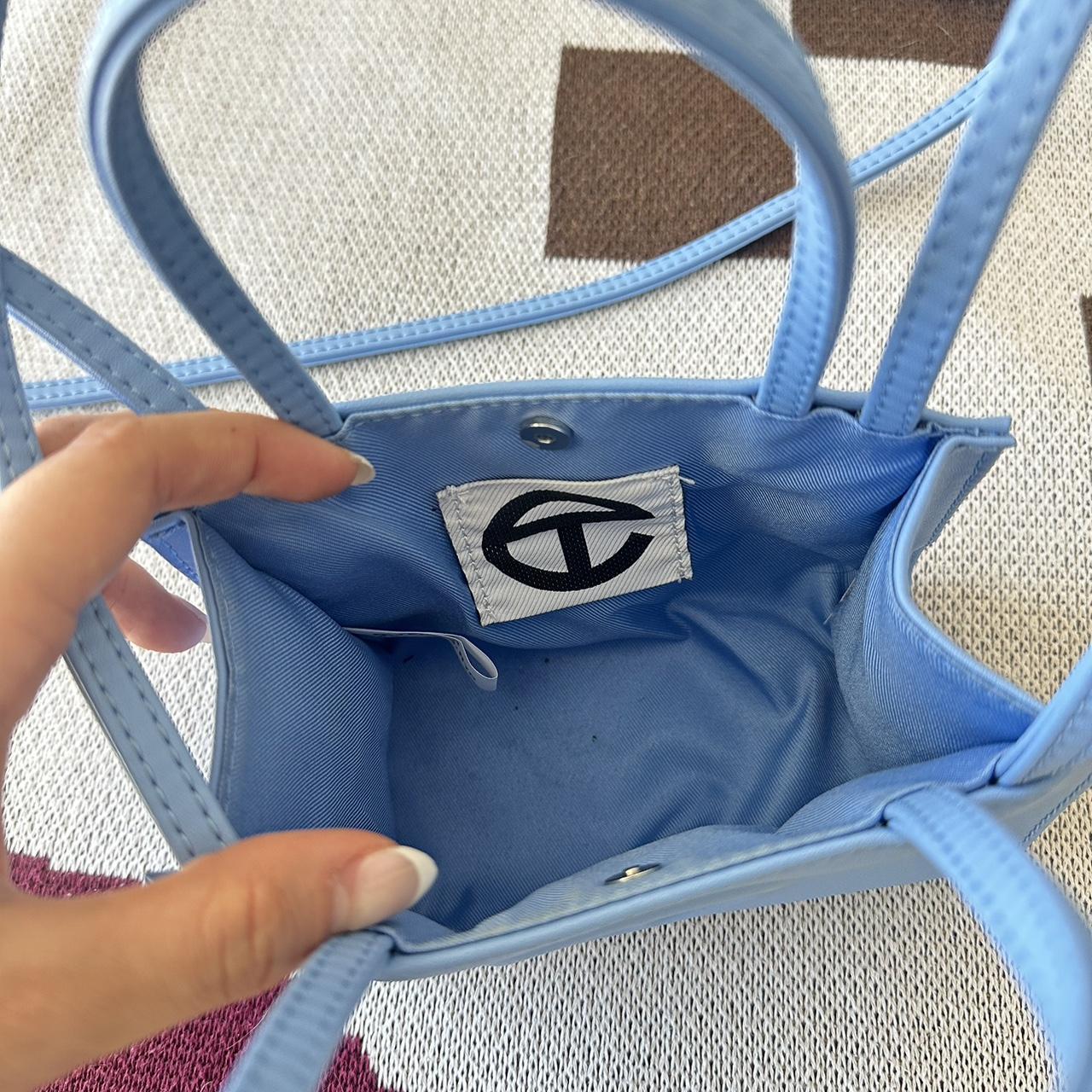 Telfar Small Baby Blue bag Authentic Never used... - Depop