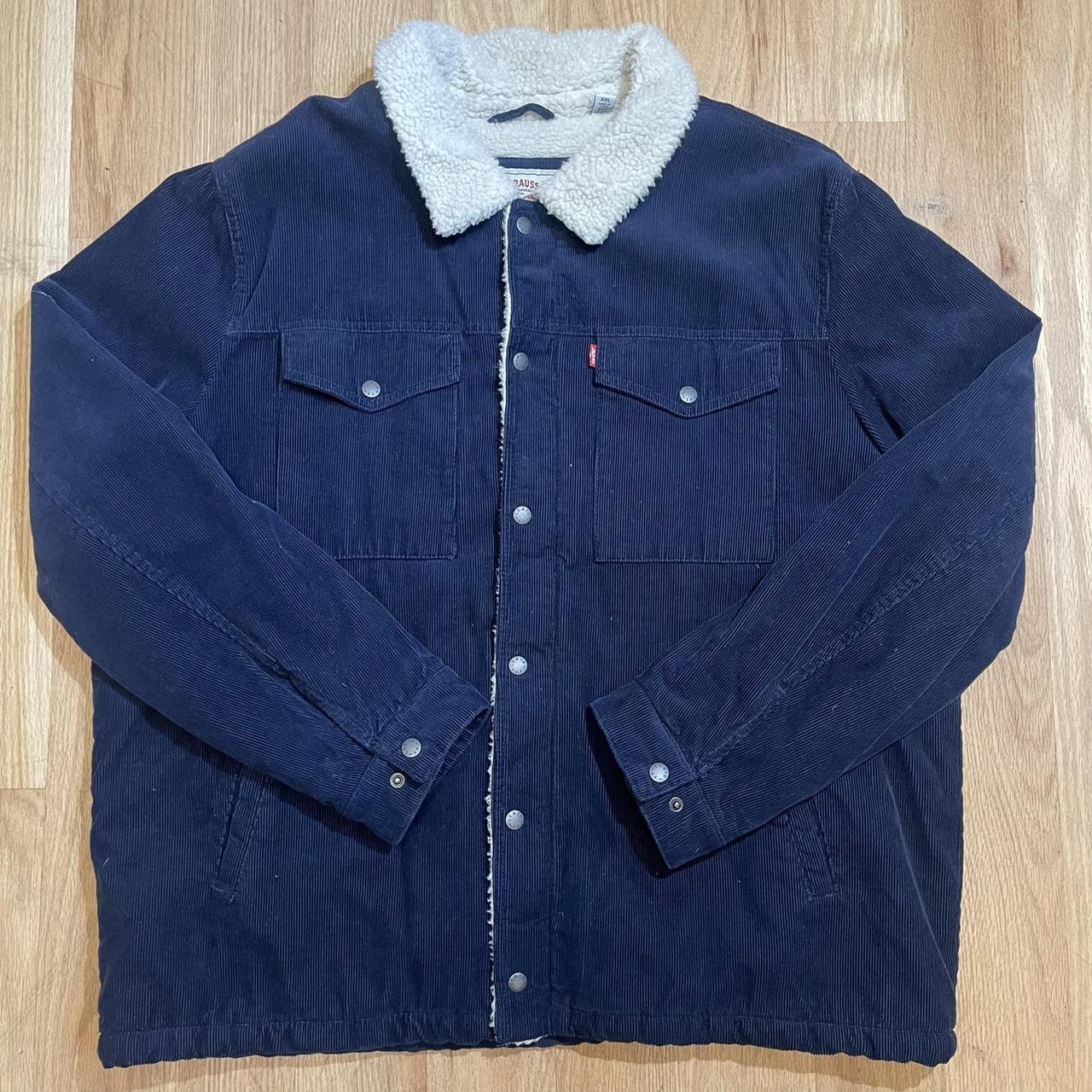 Levi's navy outlet cord jacket