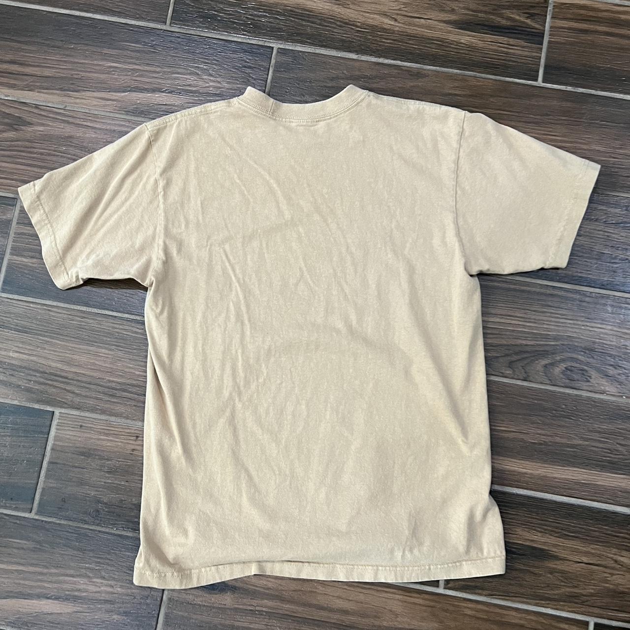 21 Men Men's Cream T-shirt | Depop