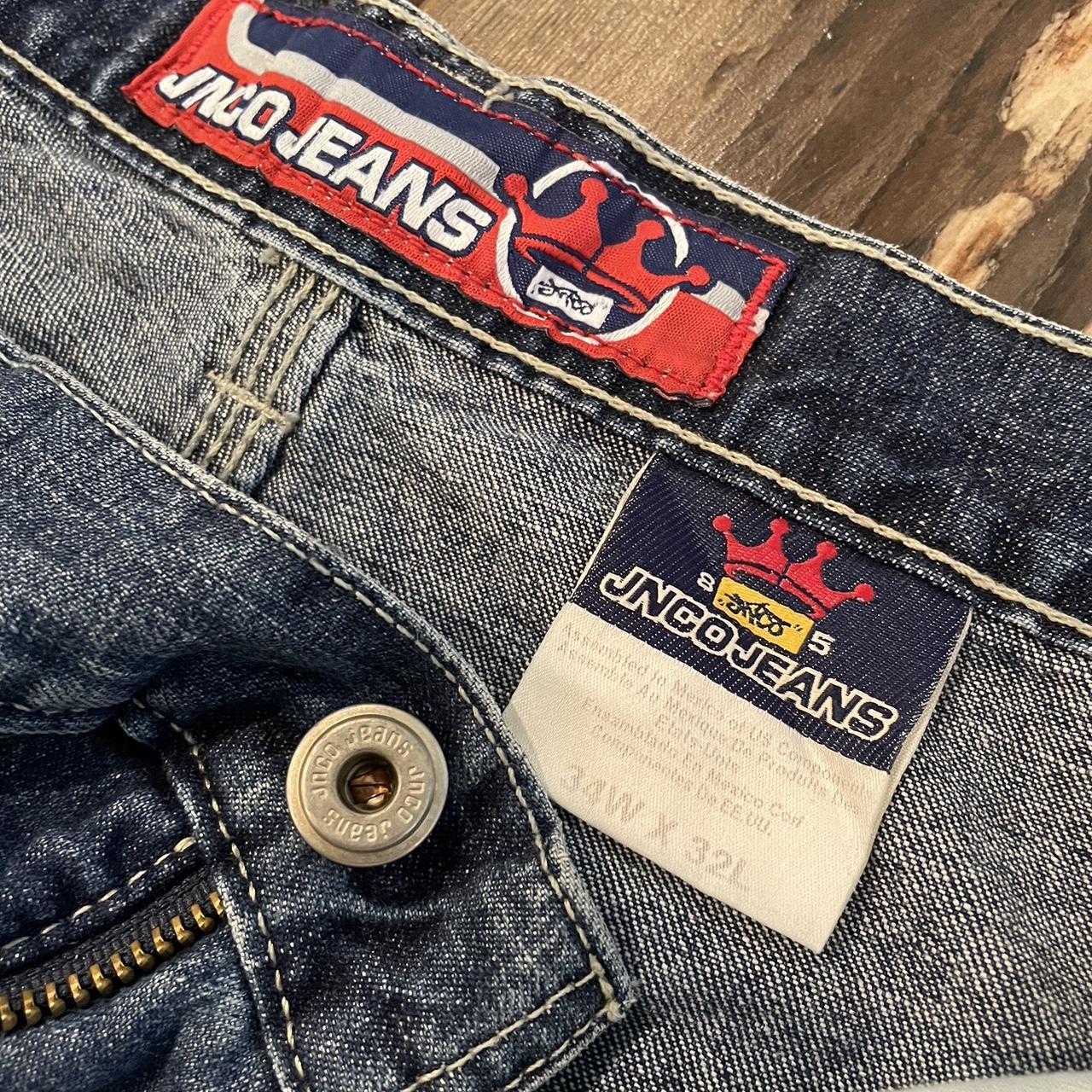 JNCO JEANS perfect condition crown stripe... - Depop