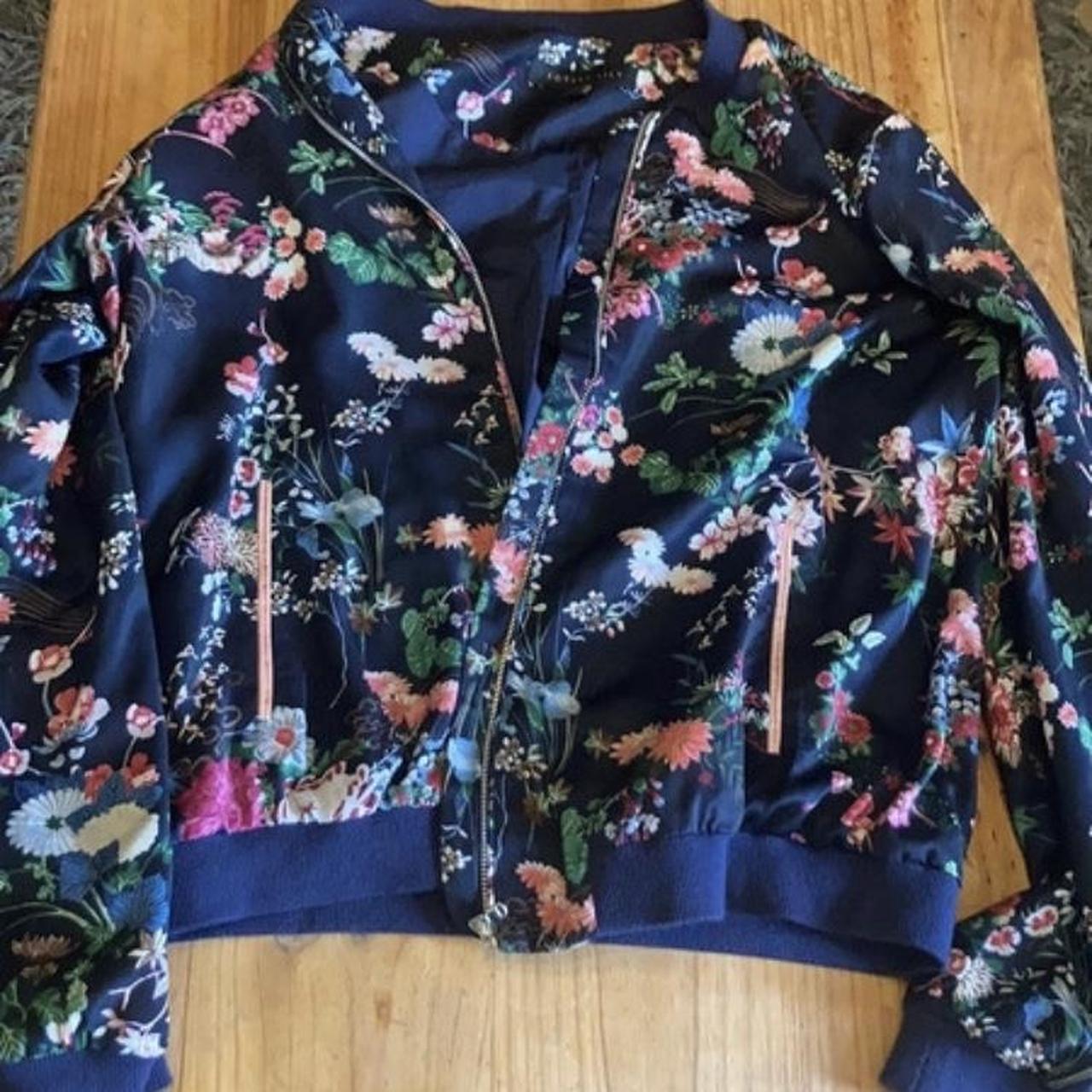 Dark blue Japanese inspired jacket Open to... - Depop