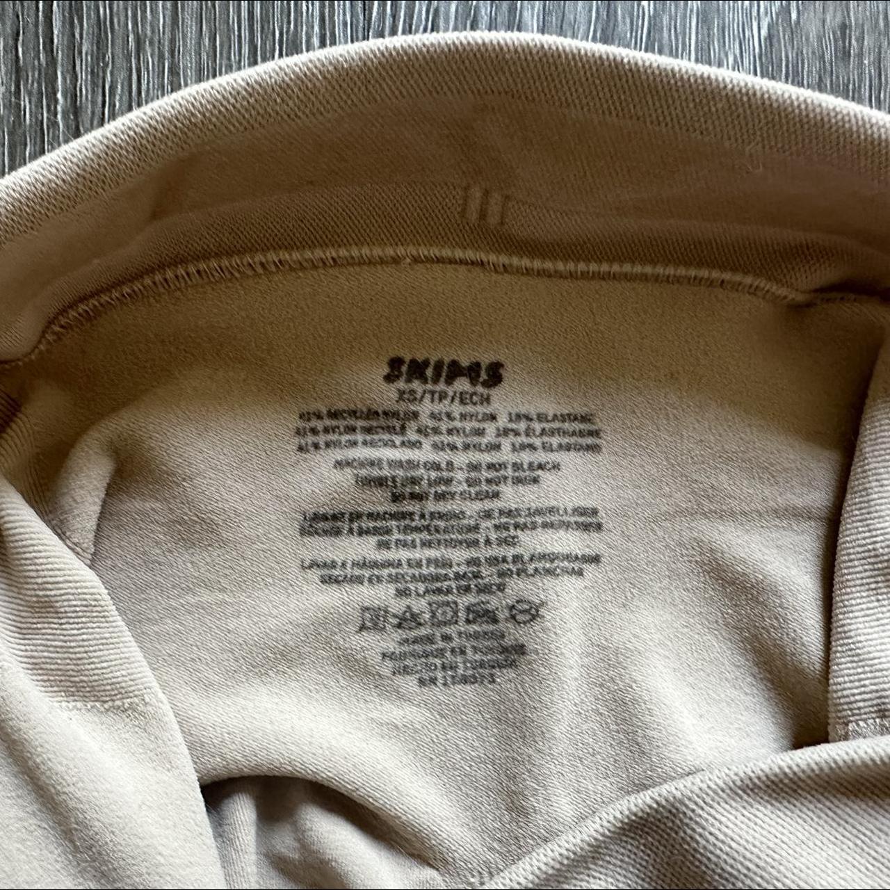 Skims Women's Cream Shapewear Depop