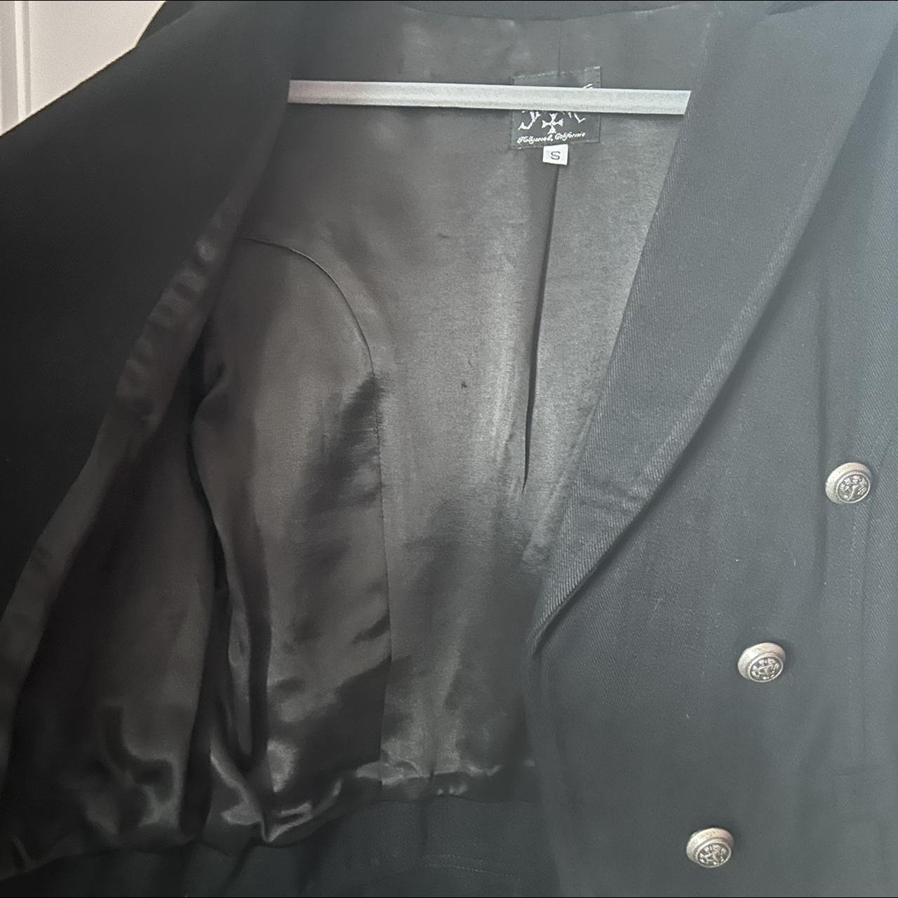 Shrine of Hollywood Imperial Tailcoat Black Denim Depop Shrine of Hollywood Imperial Tailcoat Black Denim Depop