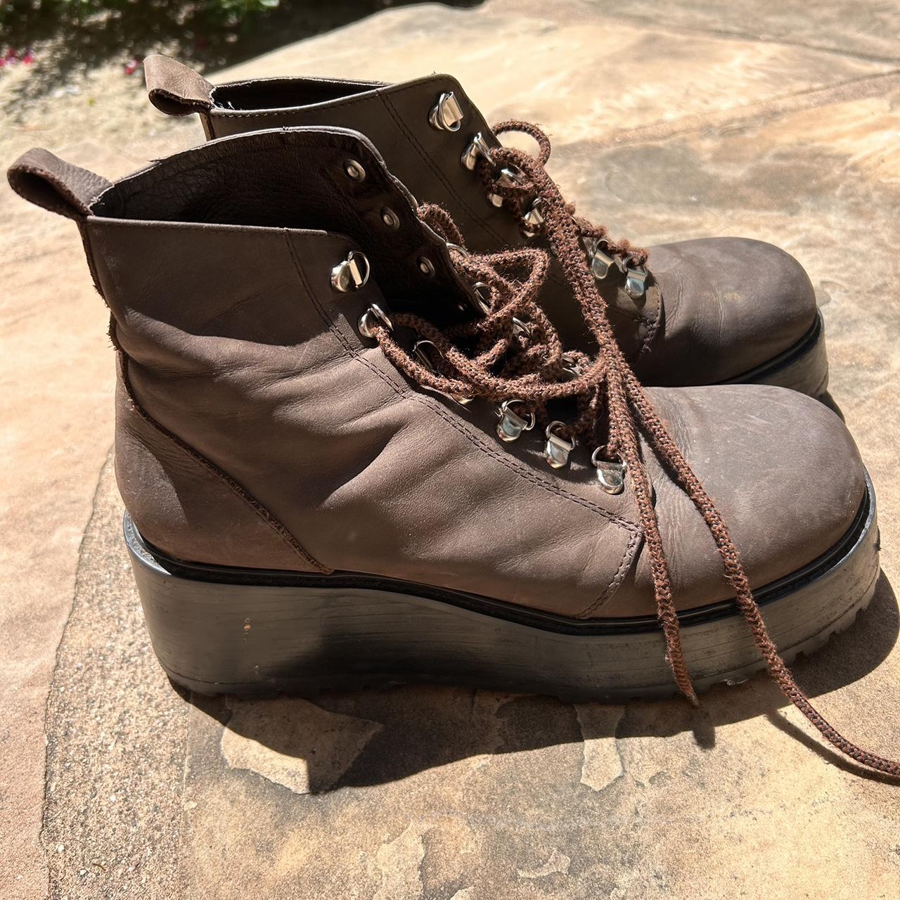 UNIF Orgo boot original price $198 - a little worn... - Depop