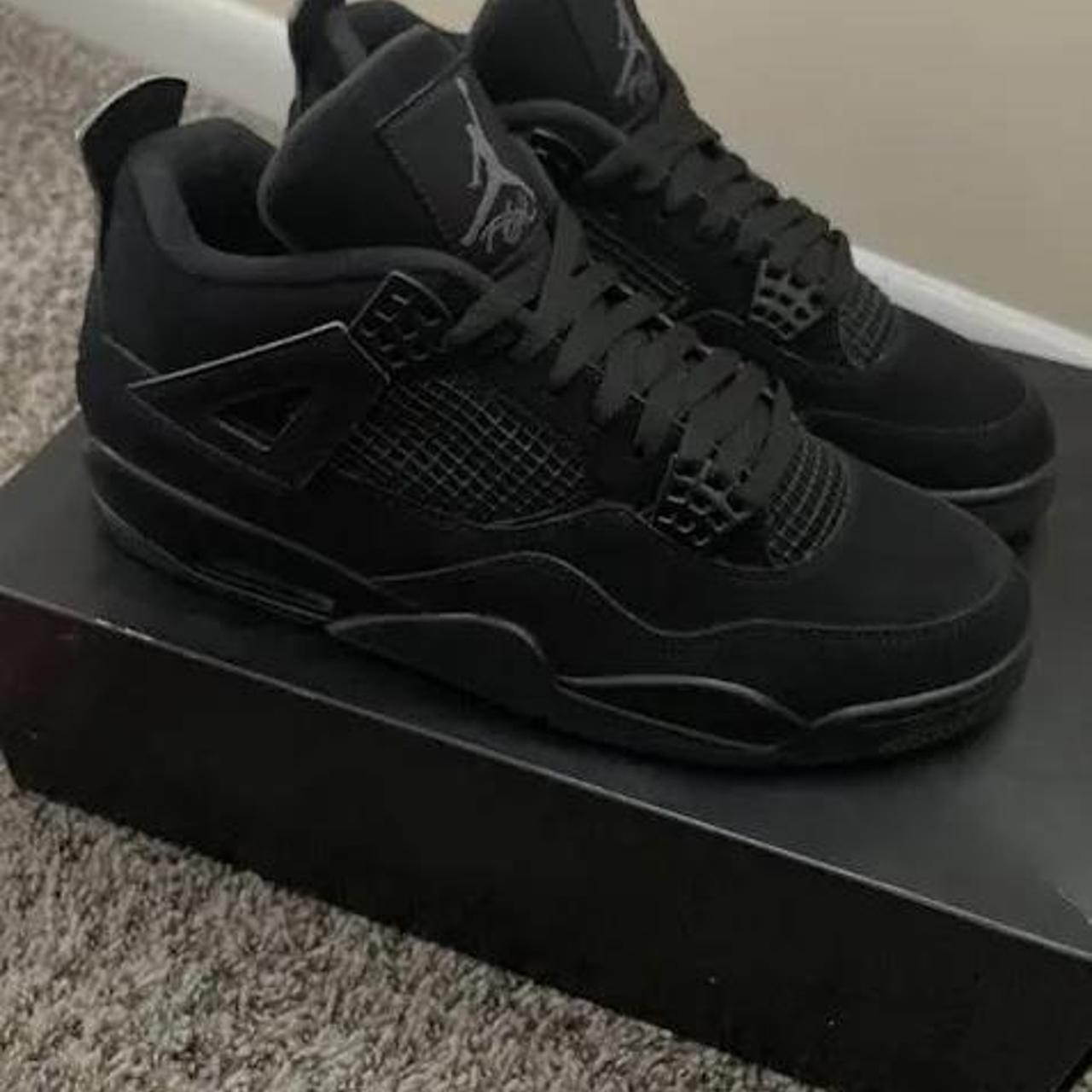 Jordan Men's Black Trainers | Depop