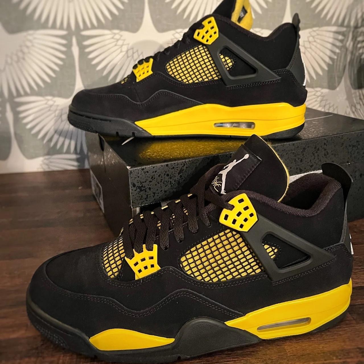 yellow jordan shoes