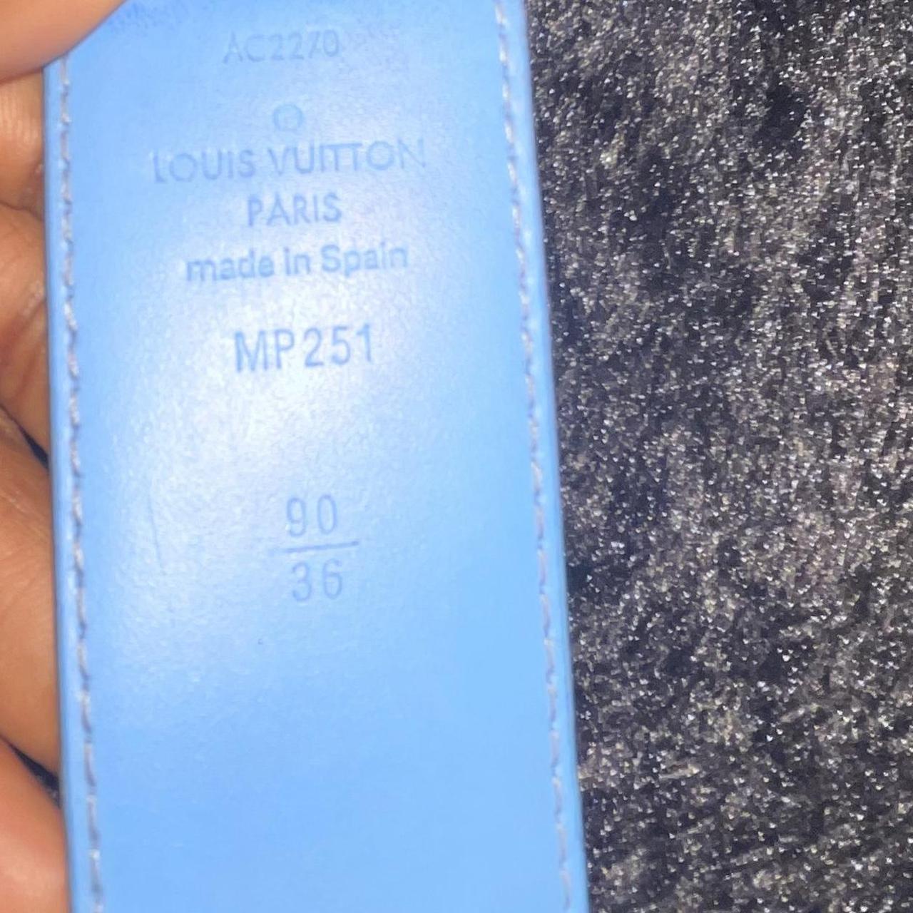 virgil louis vuitton belt
