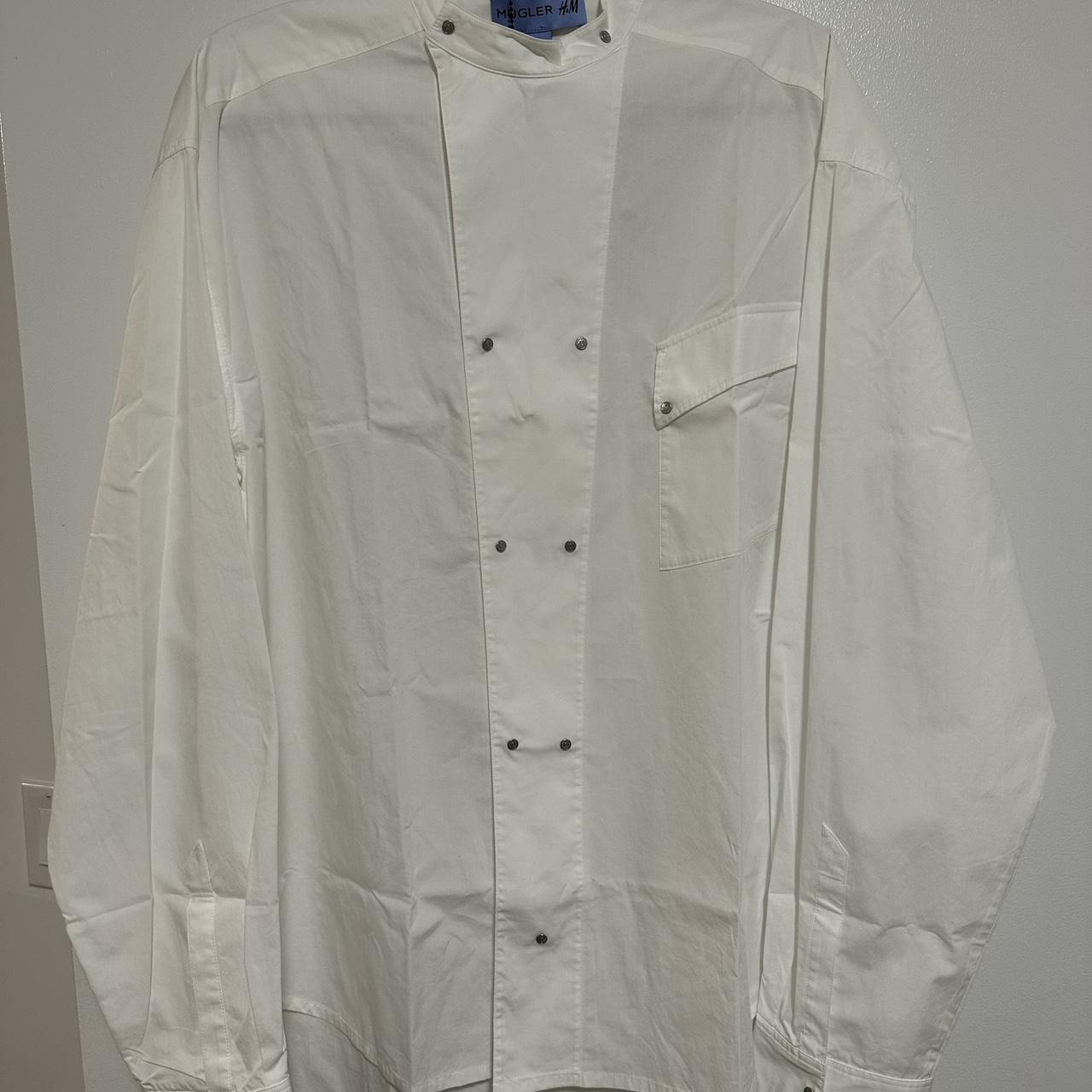 Thierry Mugler Men's White Shirt | Depop