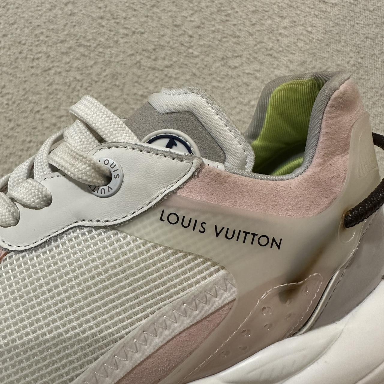 LOUIS VUITTON STELLAR SNEAKERS PINK FITS WOMEN - Depop