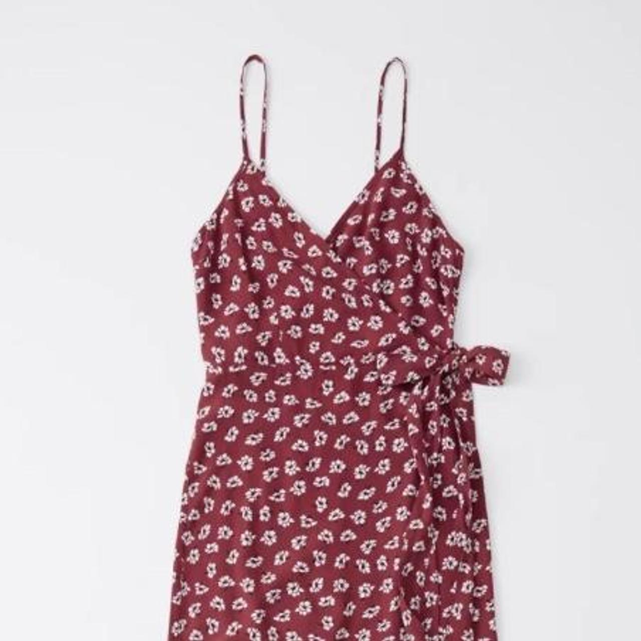 Abercrombie Fitch Women s Red And White Dress Depop abercrombie-fitch-women-s-red-and-white-dress-depop