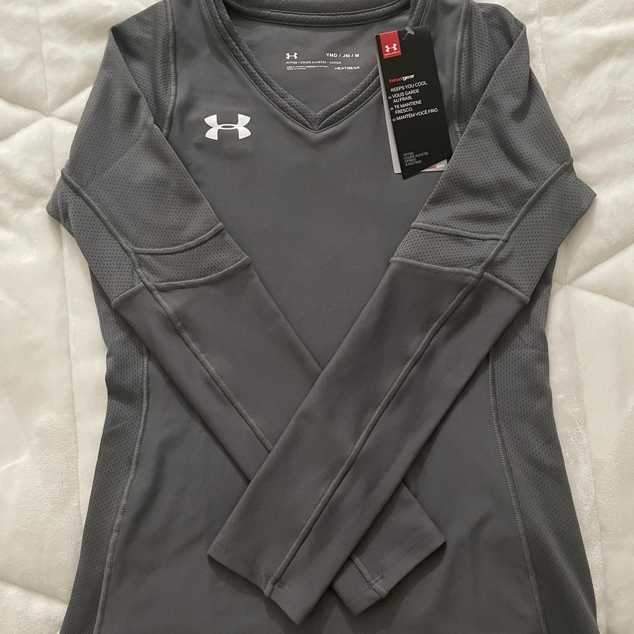 new with tags under armour volleyball long sleeve... - Depop