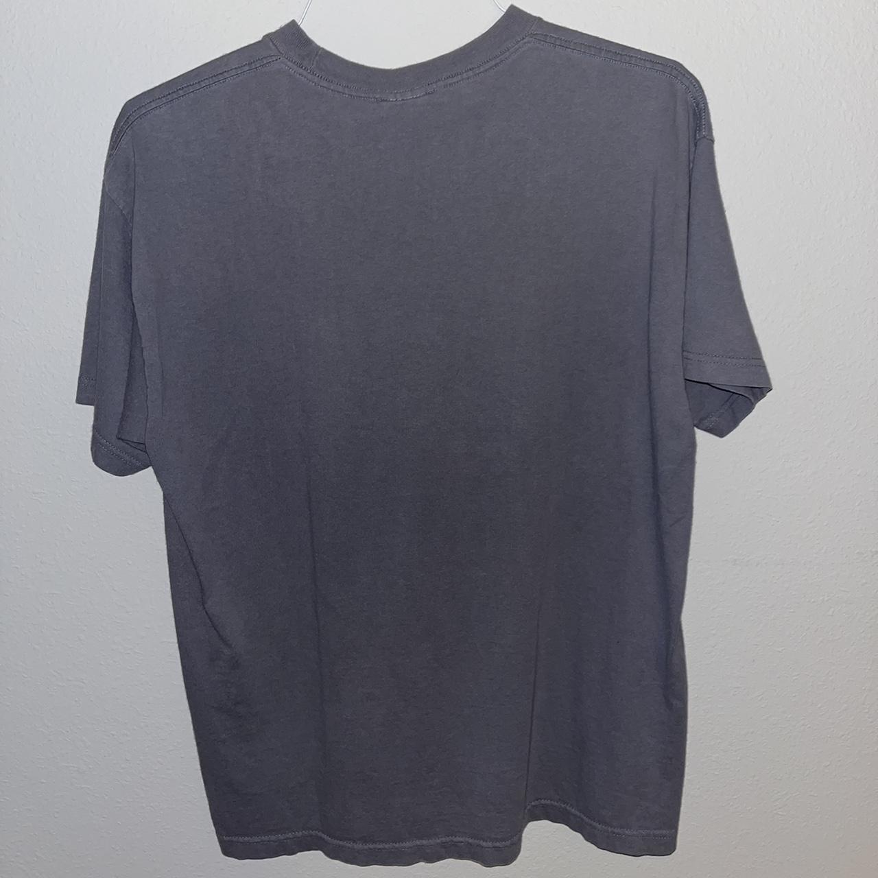Champs Sports Men's Grey and Gold Tshirt Depop