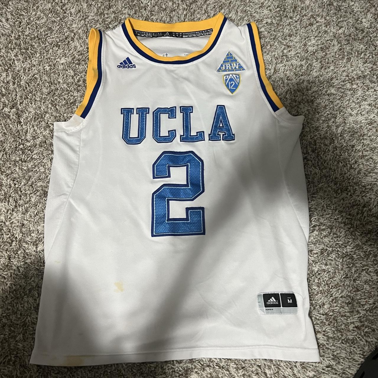 Adidas UCLA Lonzo Ball jersey stained medium Depop