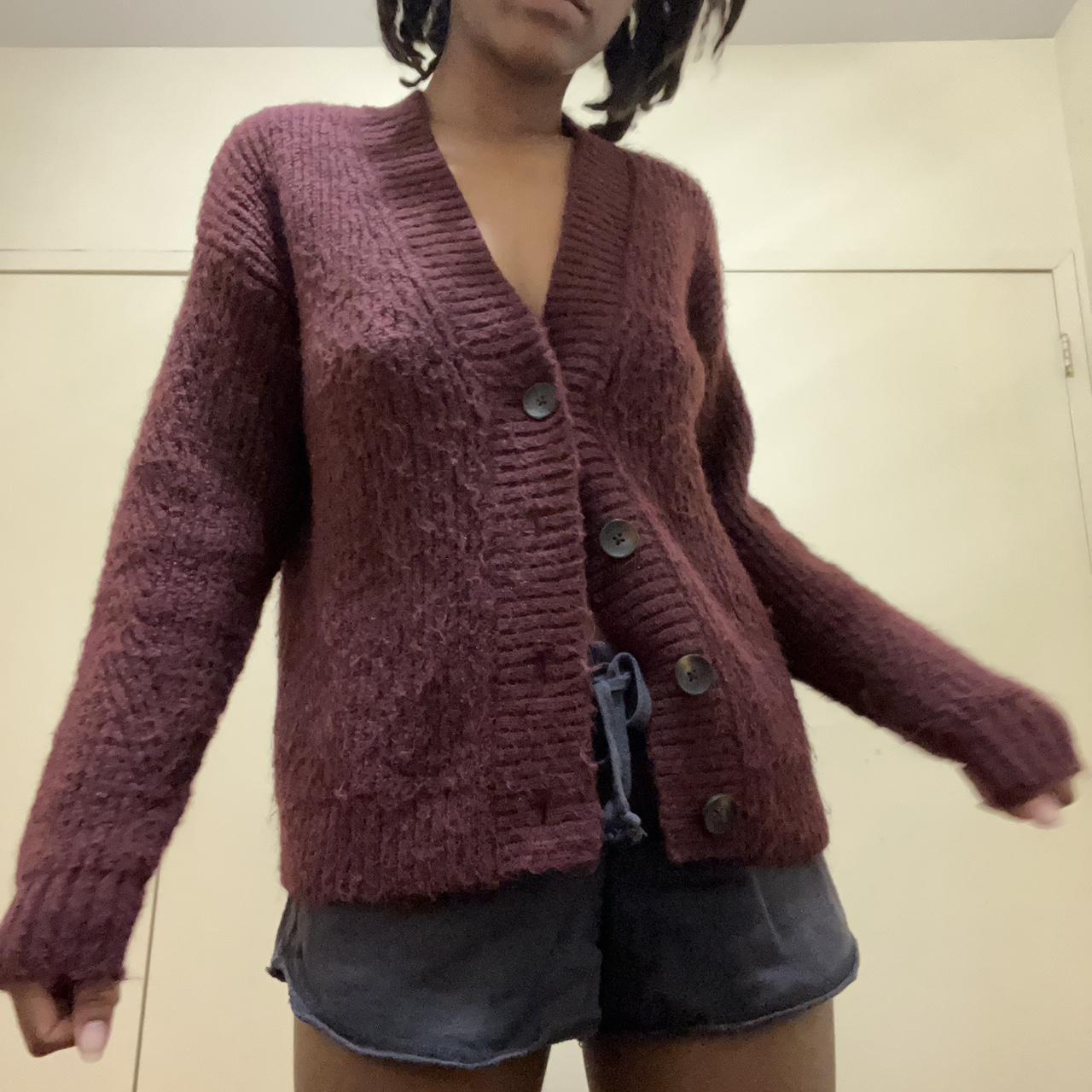 Old navy burgundy clearance cardigan