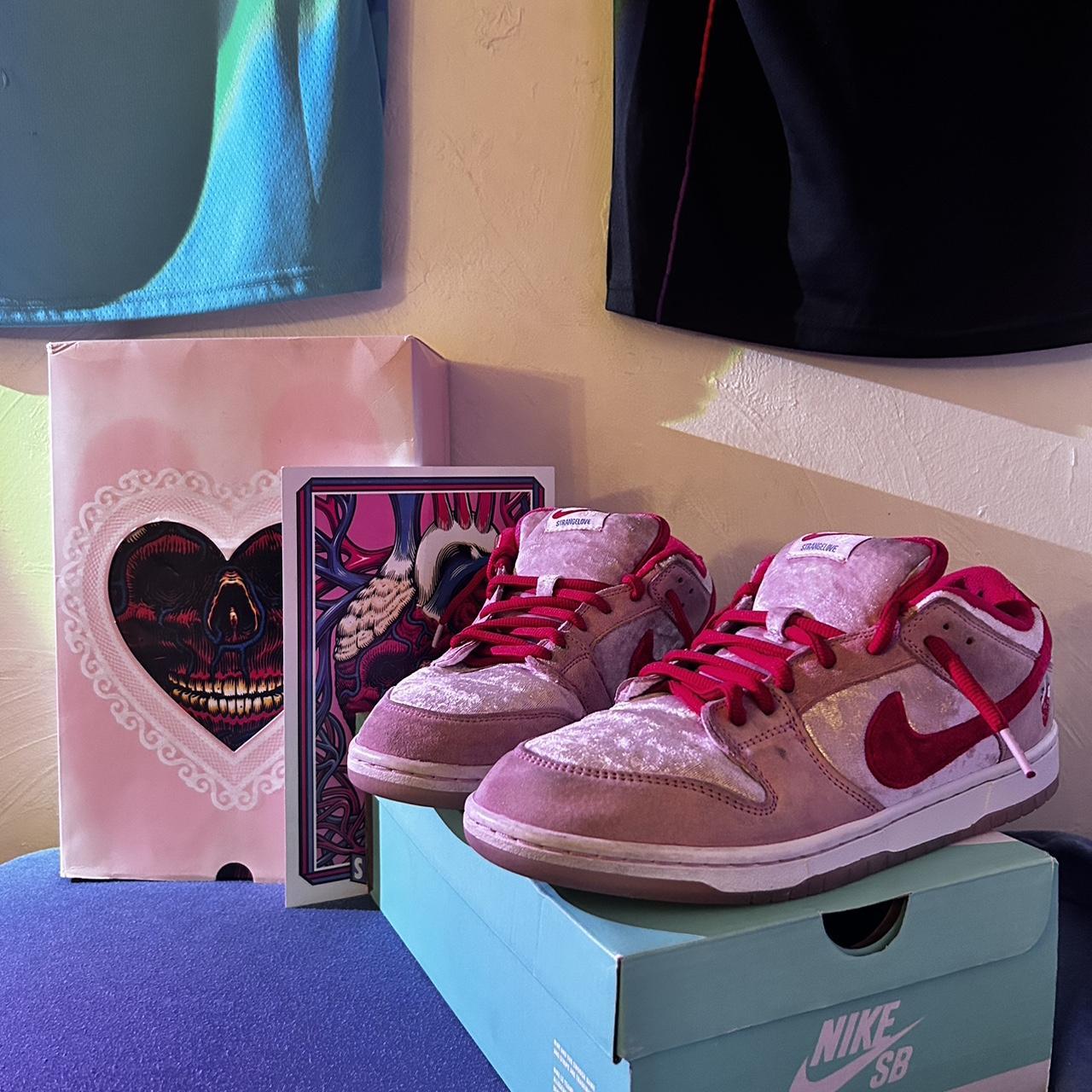 strange love nike dunks