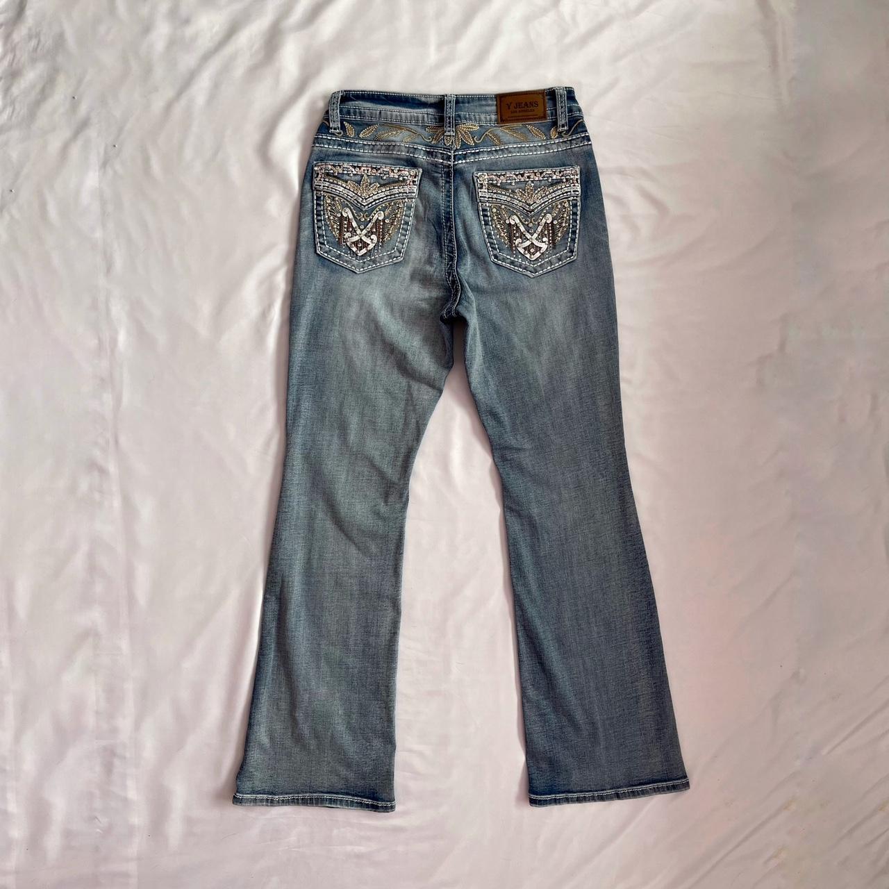 Y Jeans Los Angeles High rise flared Size 9/10 29/30” - Depop