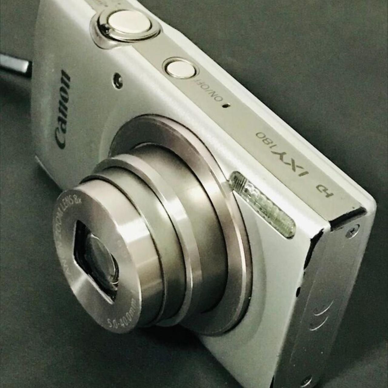 Canon IXY 180 Silver PowerShot ELPH 180 20MP Digital... - Depop