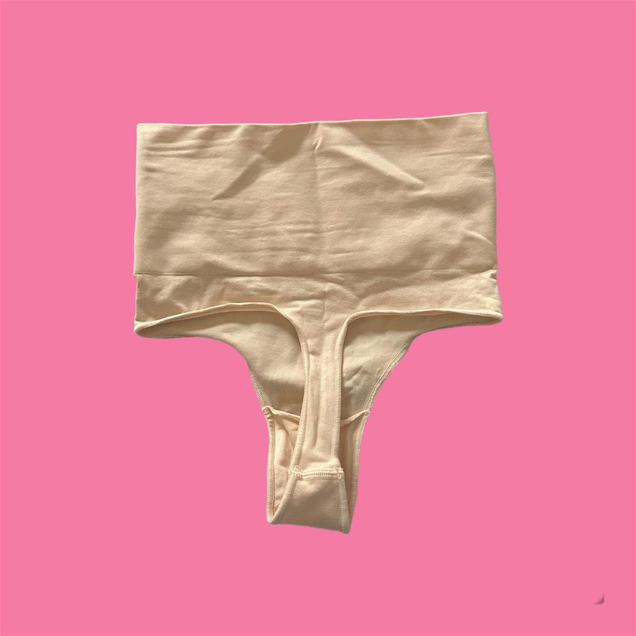 Skims Women's Cream Shapewear Depop