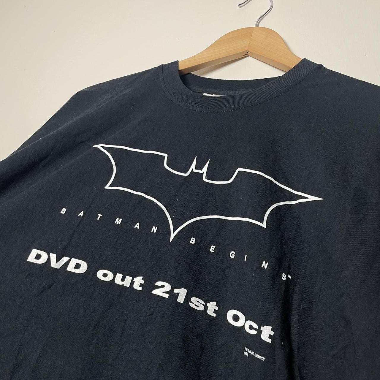 Black Graphic Print 2005 Batman Begins Out Now On... - Depop