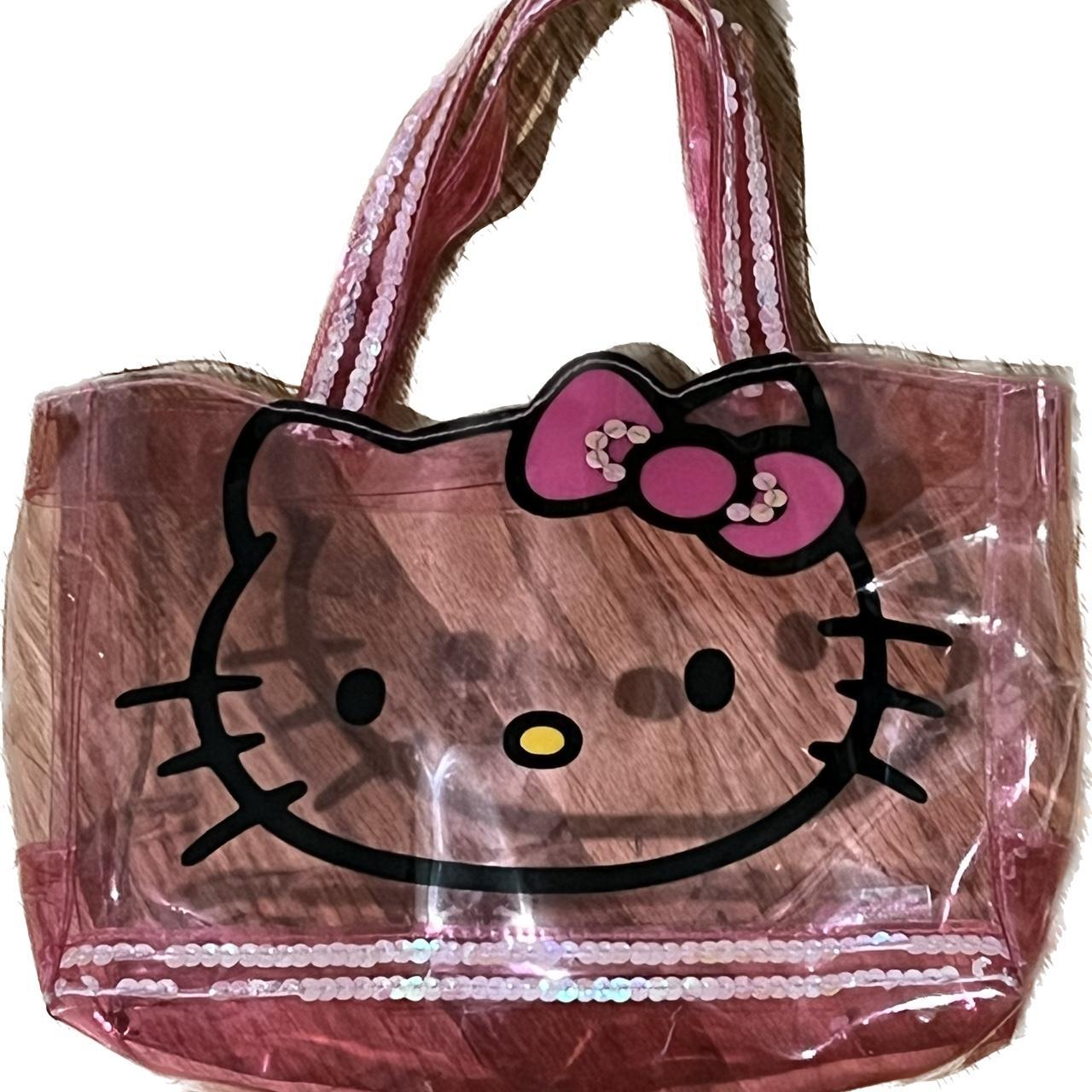 Hello kitty 2012 PVC clear shops bag