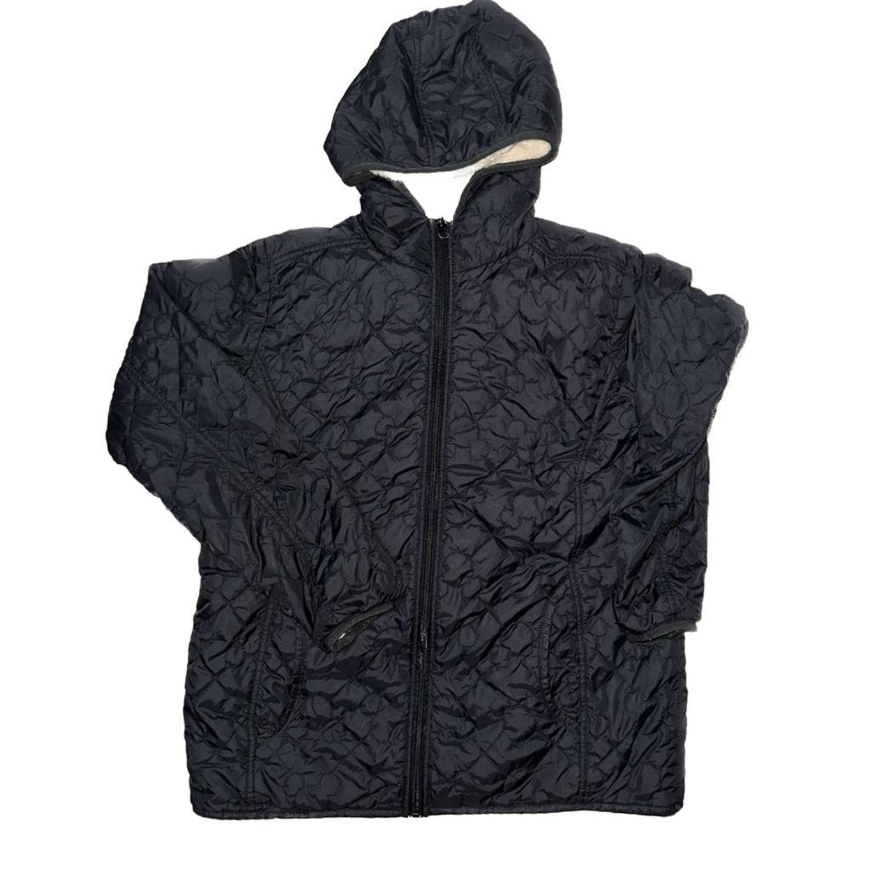 Disney Mickey Mouse icon quilted jacket fleece