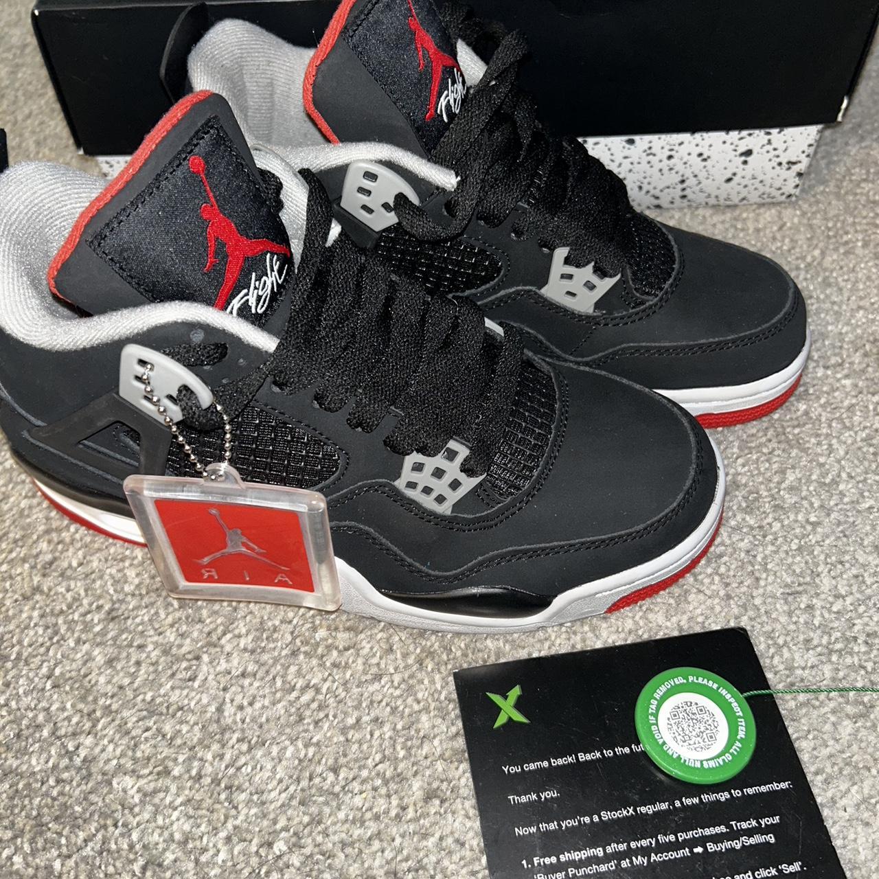 Jordan 4 bred outlet 2019 stockx