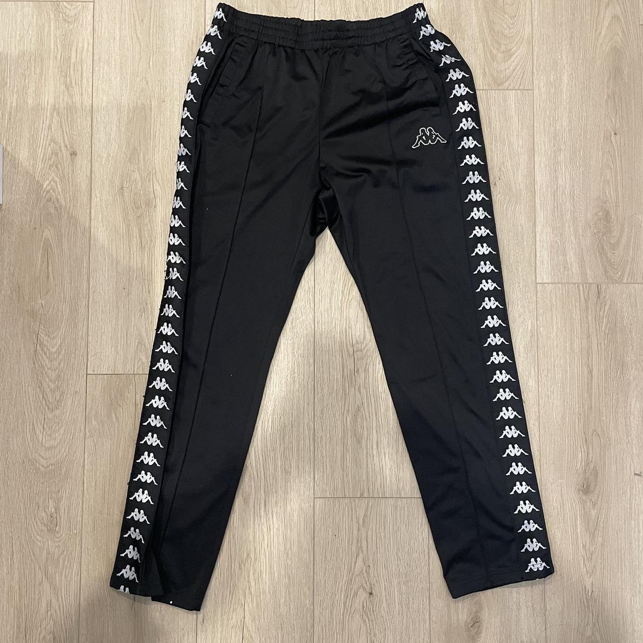 Kappa Men's Black Joggers-tracksuits | Depop