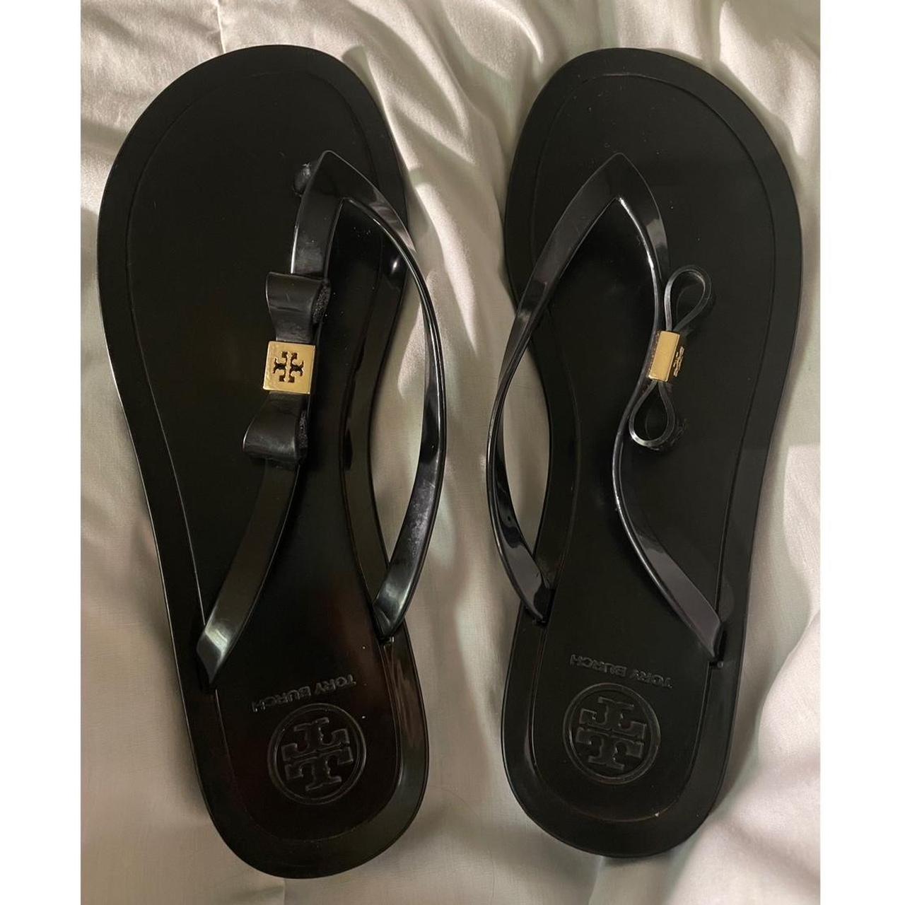 Size 8 tory burch sandals hot sale