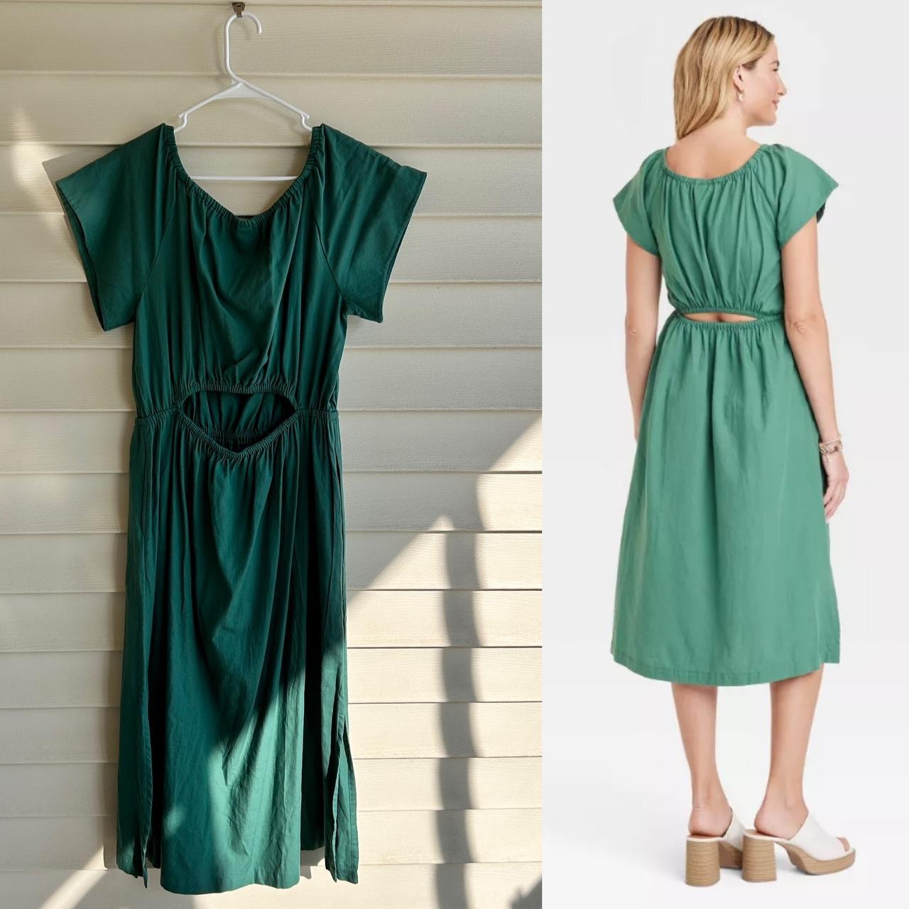 Universal Thread Women's Green Dress (2)