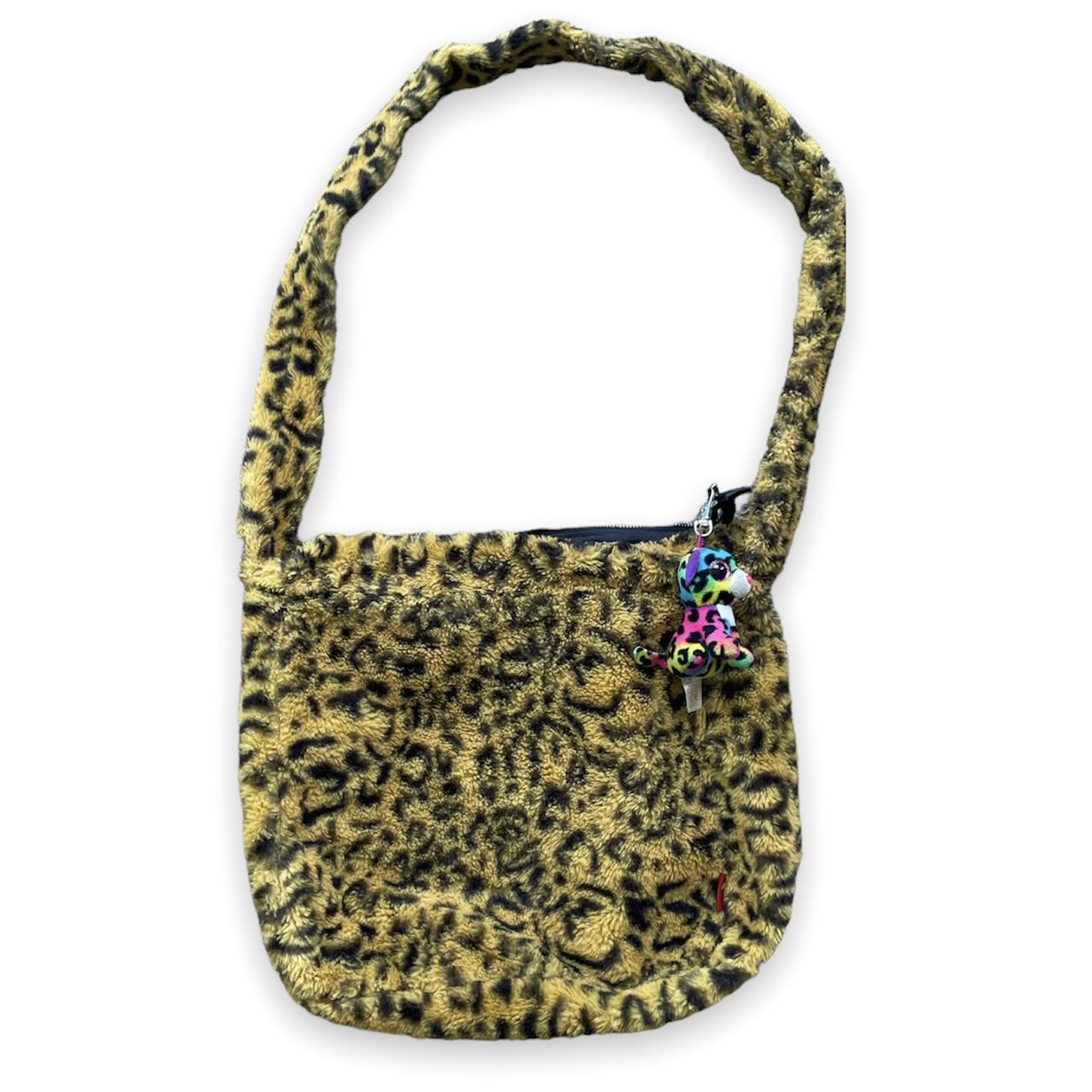 real UNIF faye cheetah print crossbody bag great