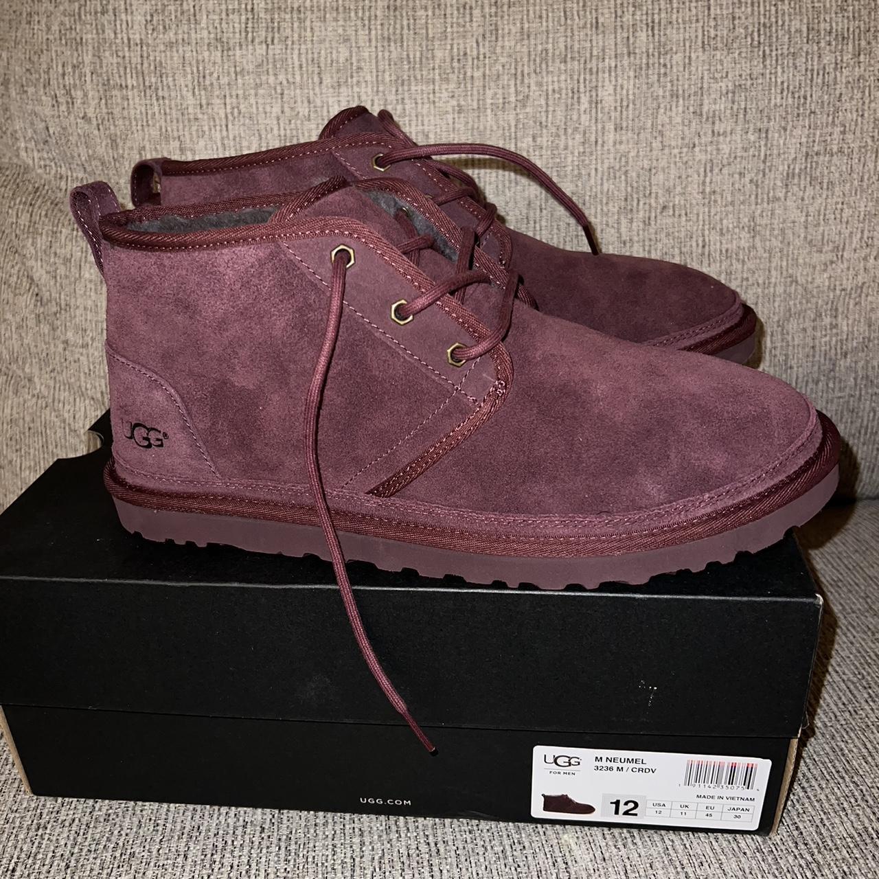 Burgundy deals uggs neumel