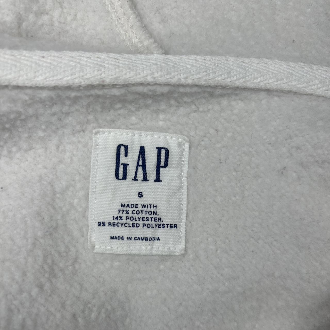Gap zip up hoodie Size s but fits a M In good... - Depop