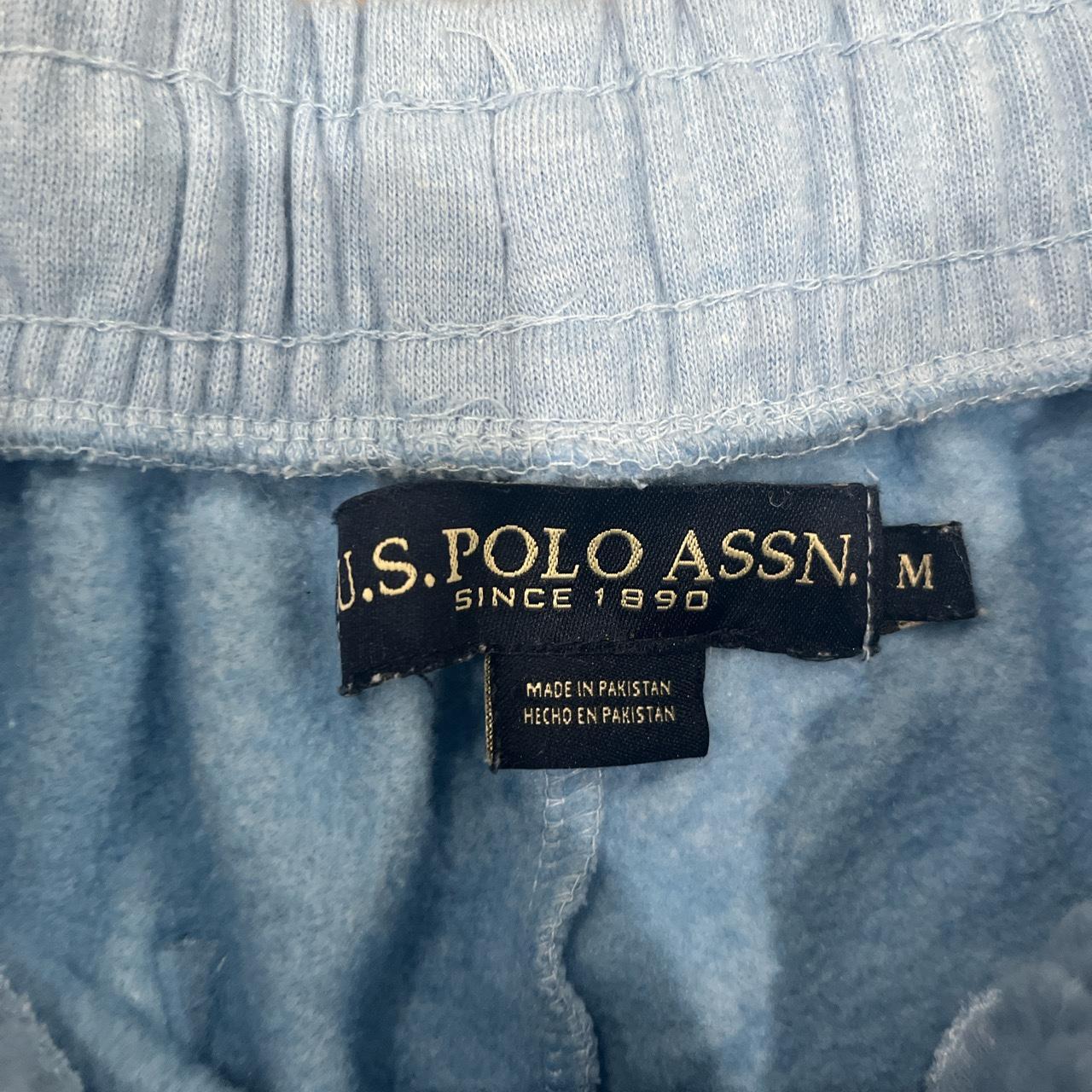 Baby blue polo assn shorts. Never worn Depop