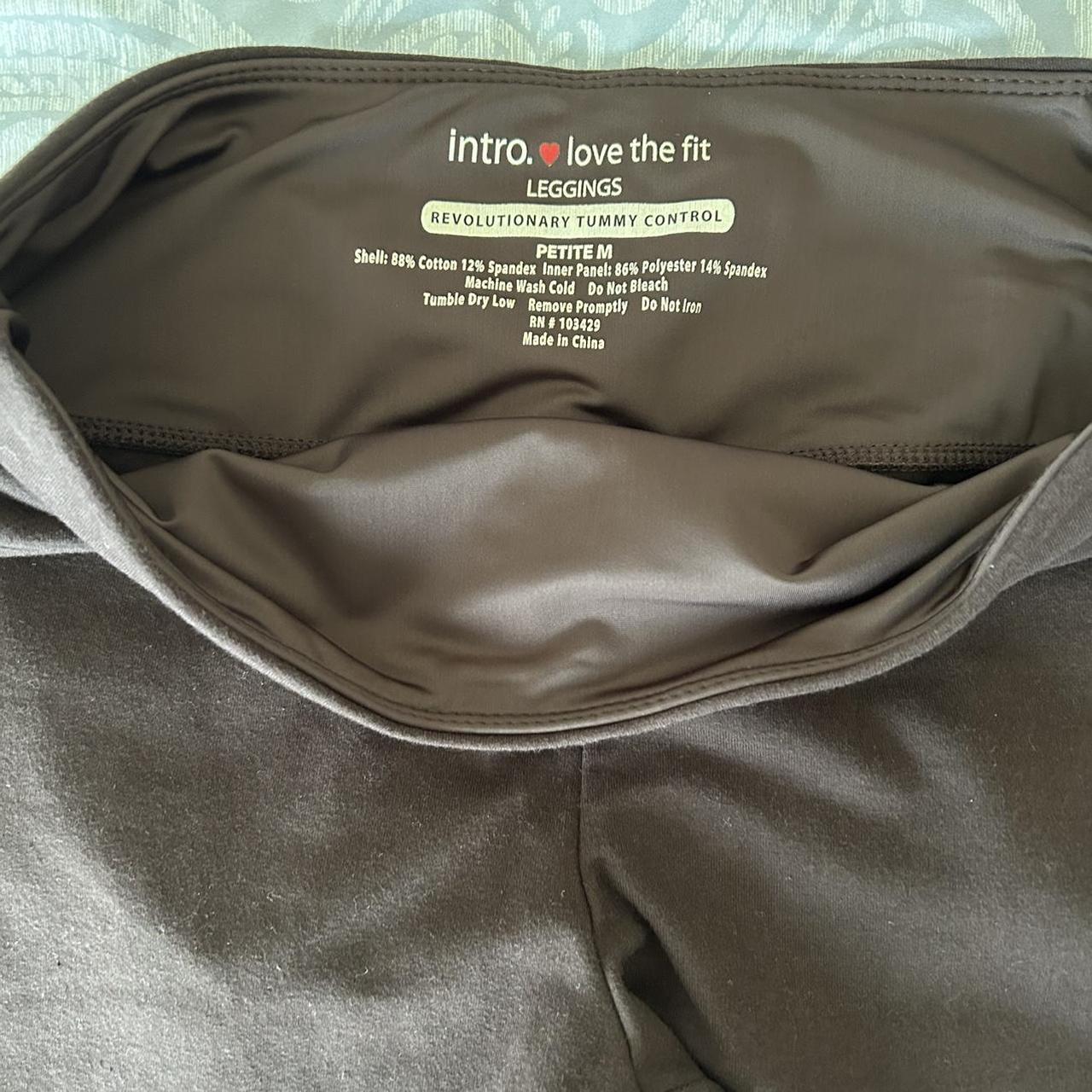 Brown leggings Tummy control waistband 14” waist - Depop