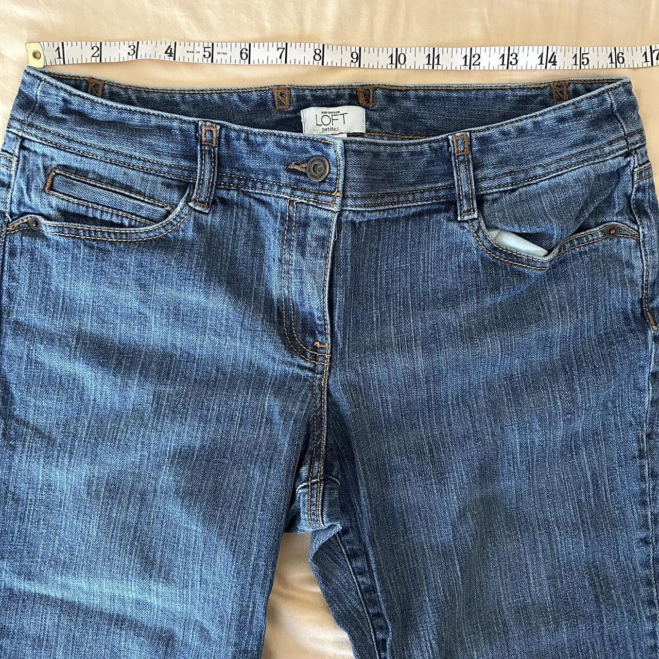 Vintage Capri jeans with cuffed bottoms, Dark/med