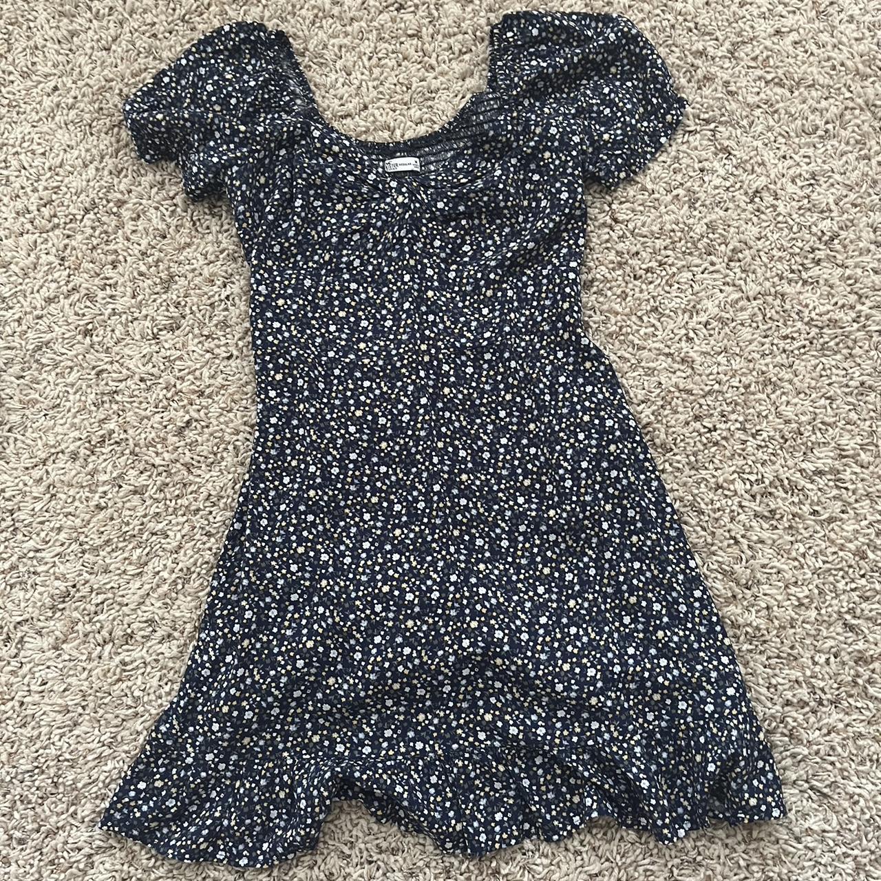 Hollister Co. Women's Navy Dress | Depop